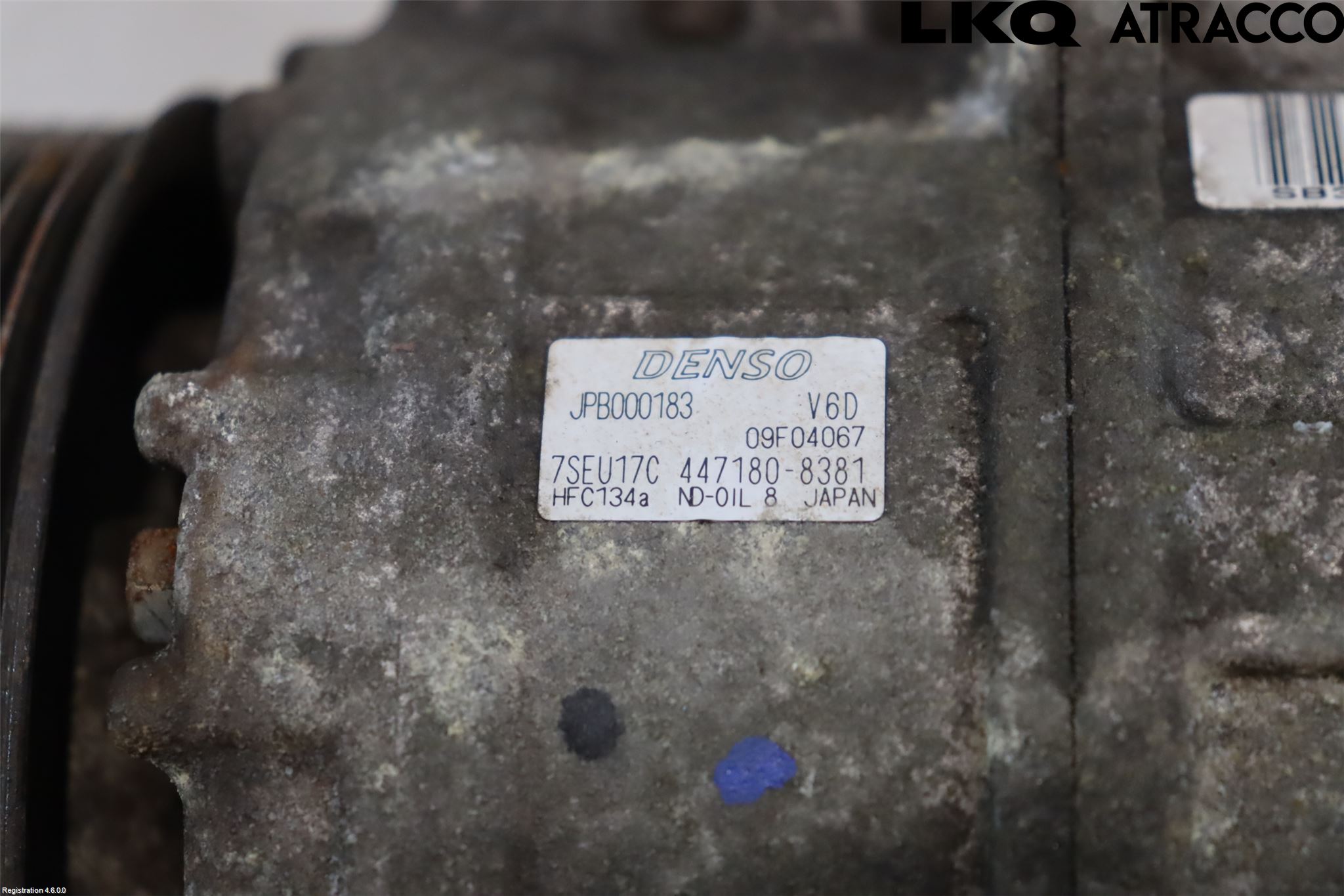 Landrover LAND ROVER DISCOVERY 3 05-09 Varme Ac Kompressor