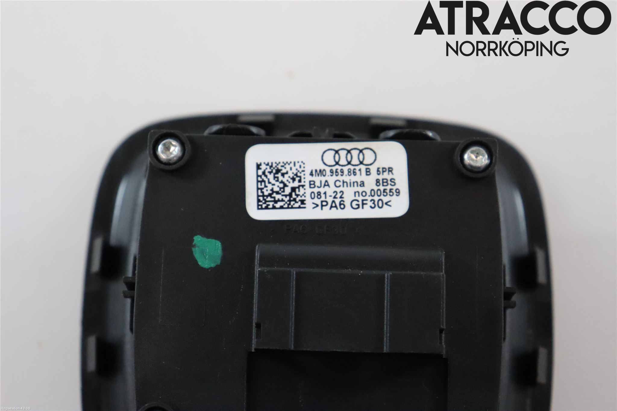 Audi Q7/SQ7 Bryter Sete Regulering