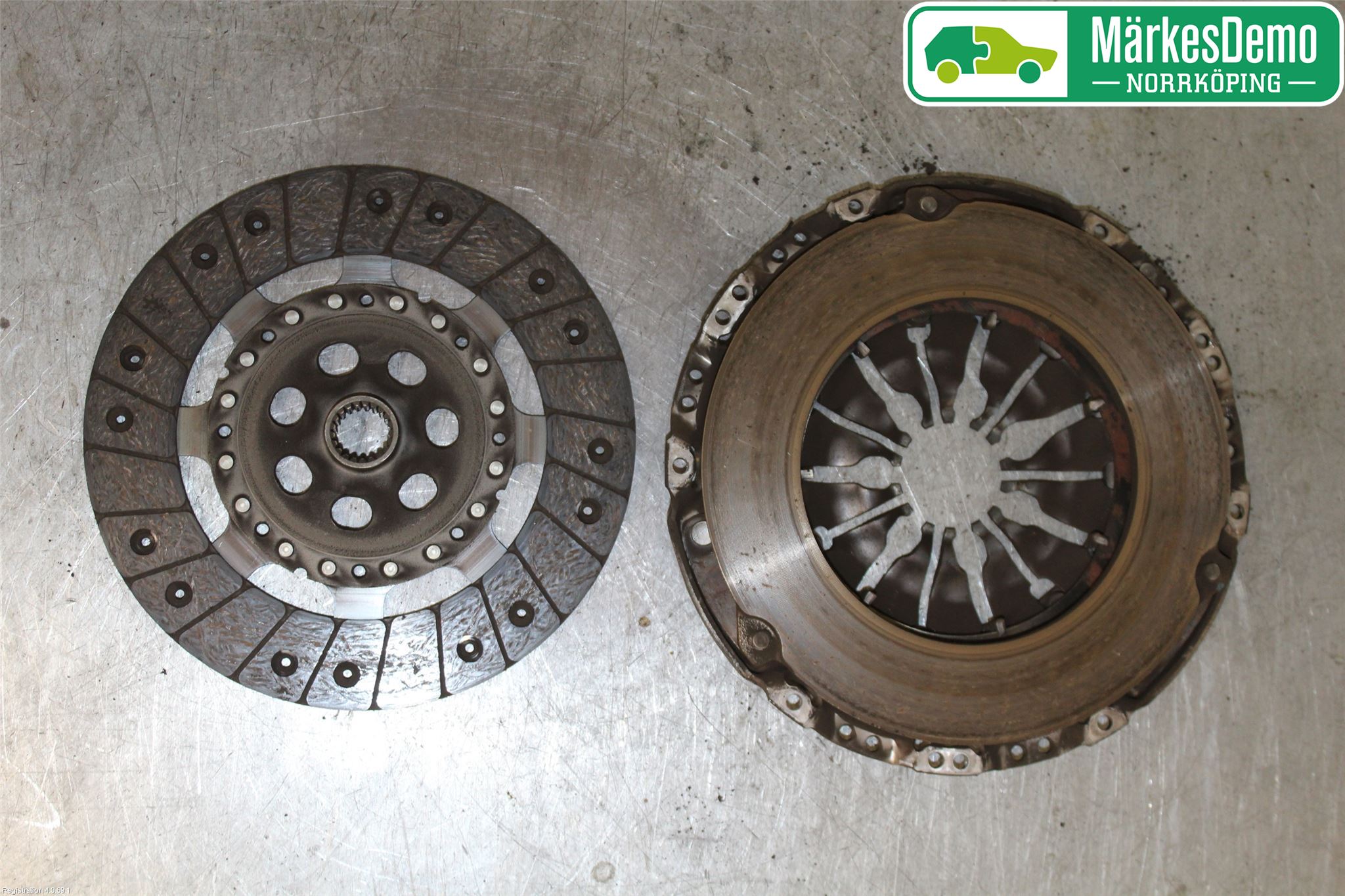 Nissan QASHQAI 14-17 Clutch Trykkplate