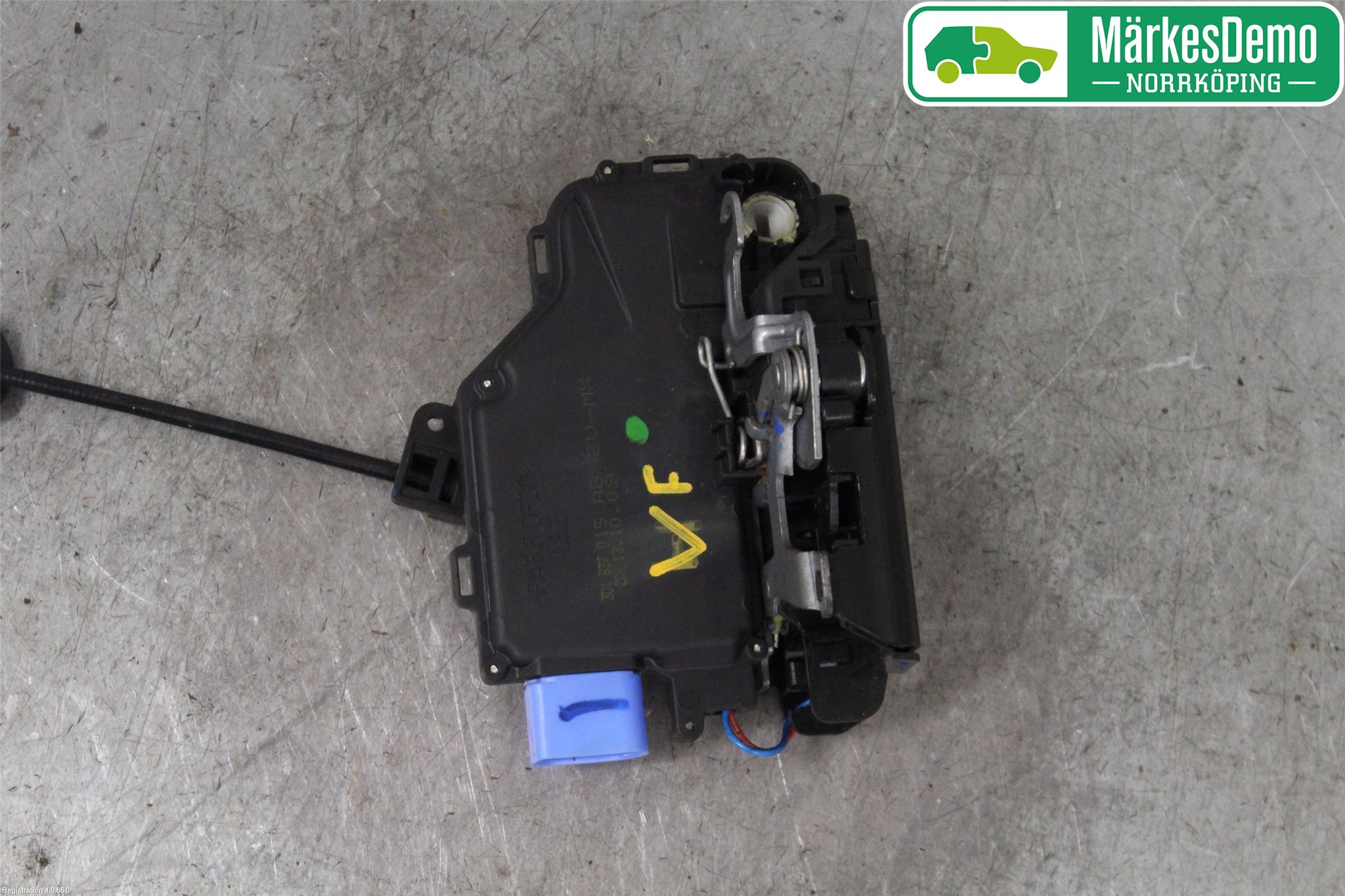 Volkswagen VW GOLF VI 09-13 Dørlås - Låsekasse