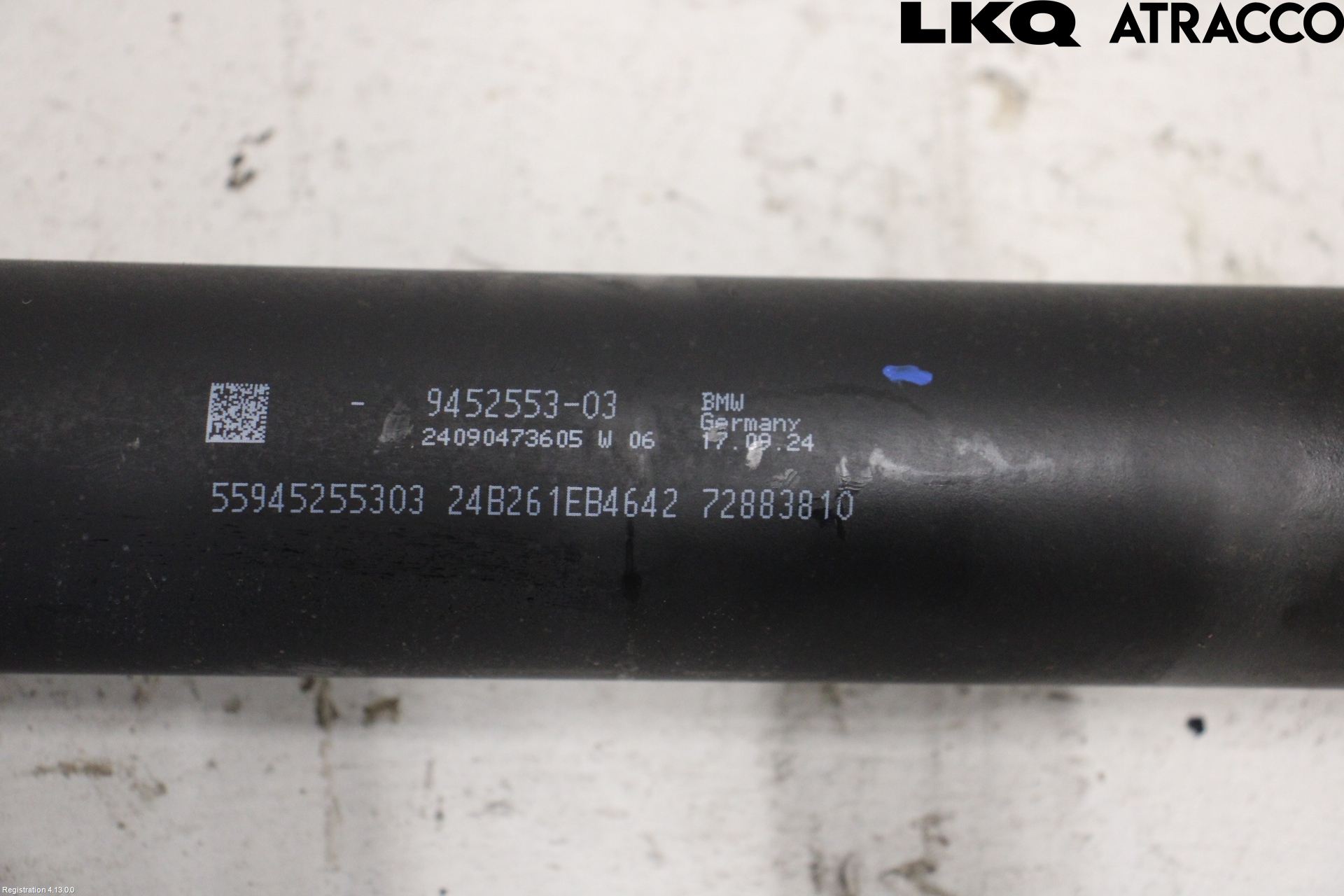BMW 3 G20/G21/G80/G81 19- Mellomaksel Kompl
