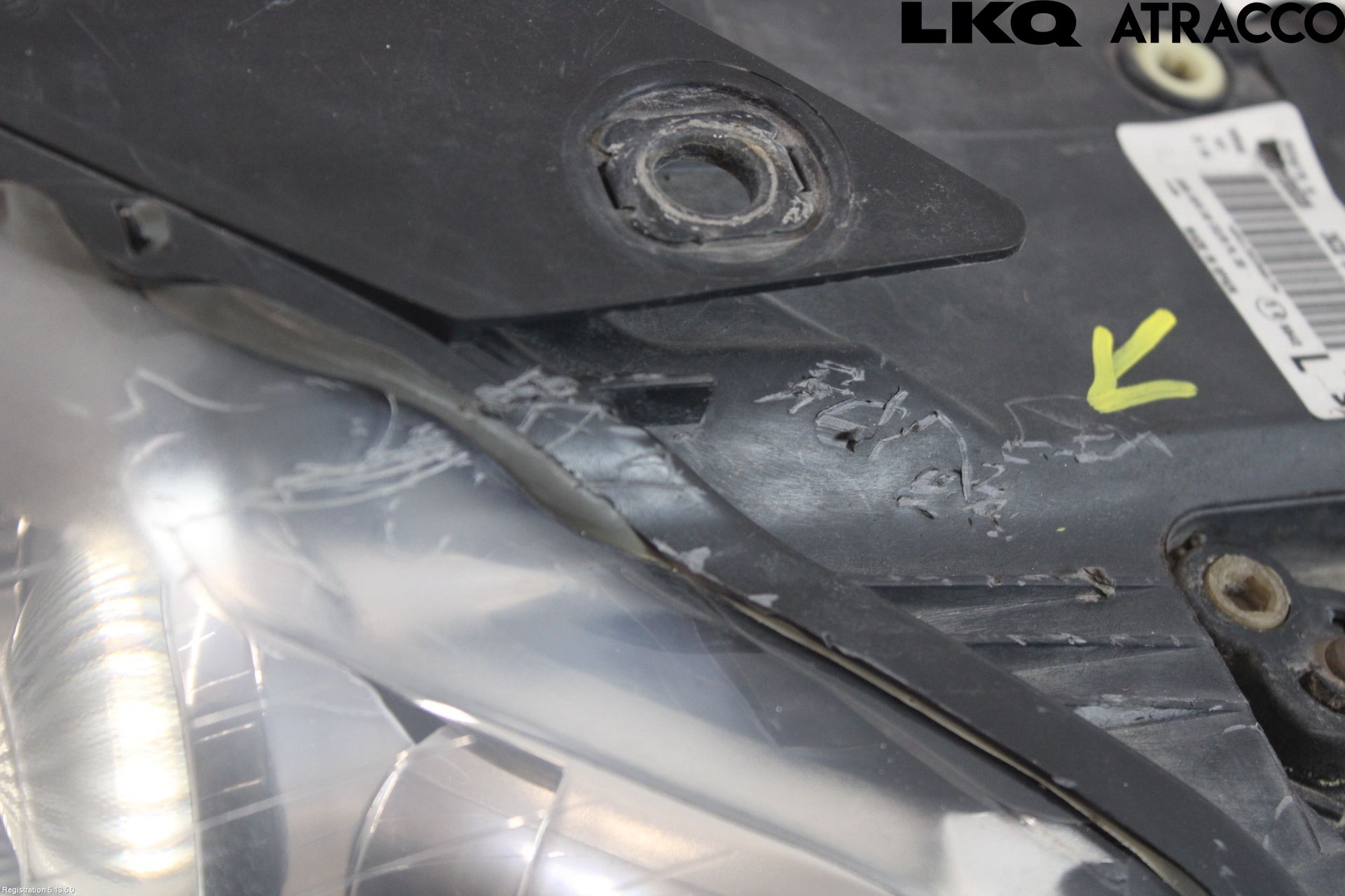 Volkswagen VW PASSAT 05-11 Frontlykt Venstre