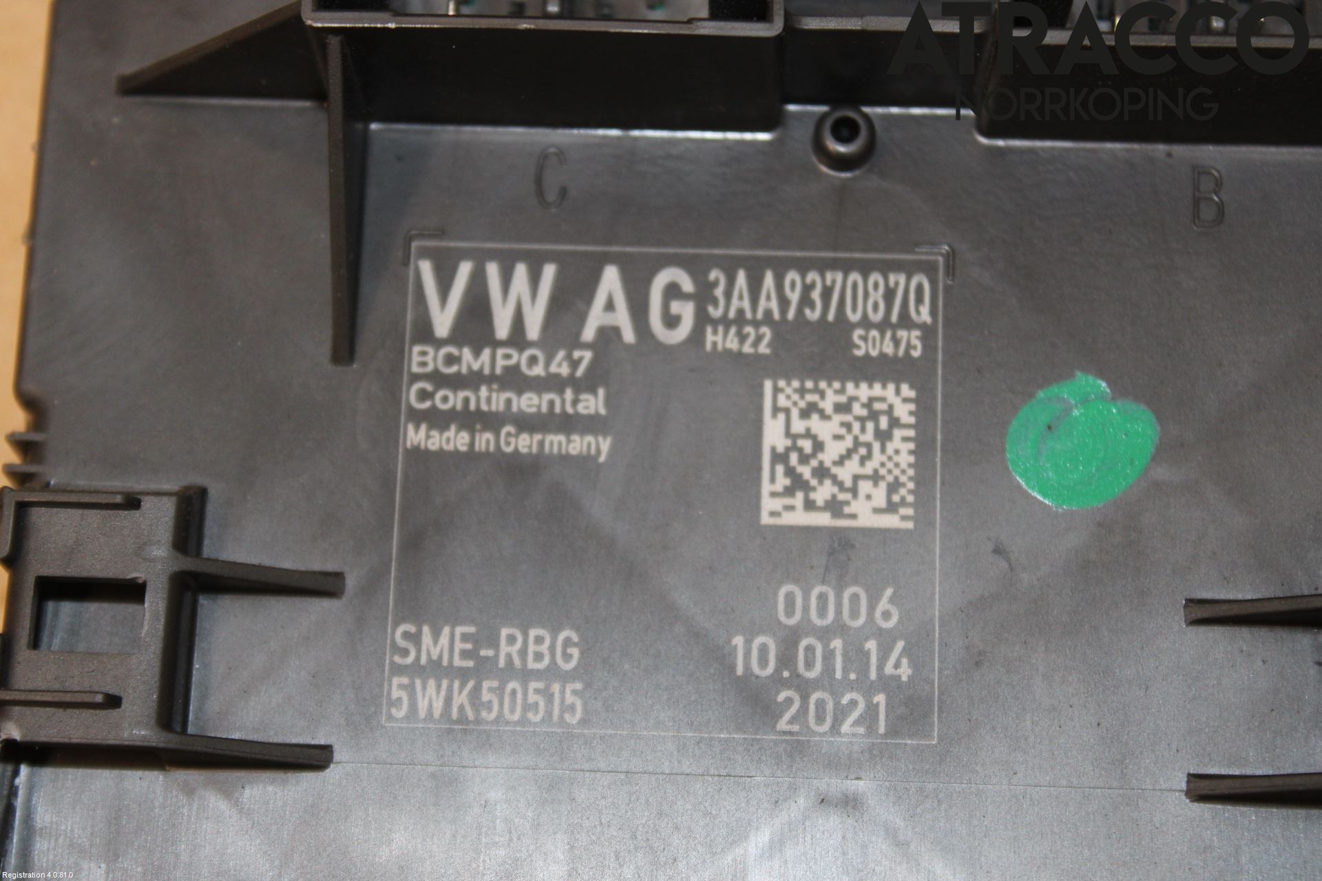 Volkswagen VW PASSAT 11-14 Styreenhet Klima
