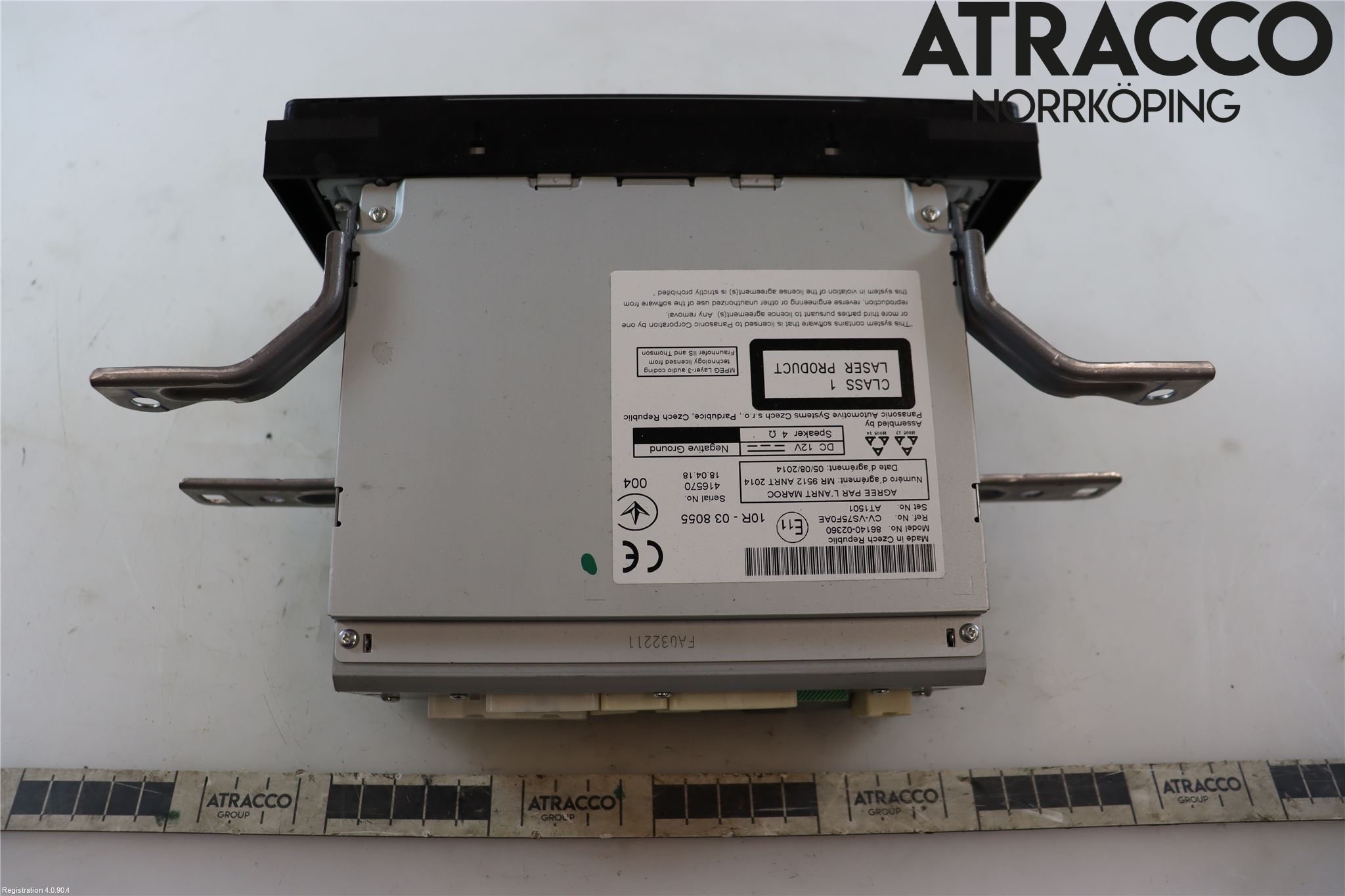 Toyota AURIS 13-19 Stereo Radio Med Cd