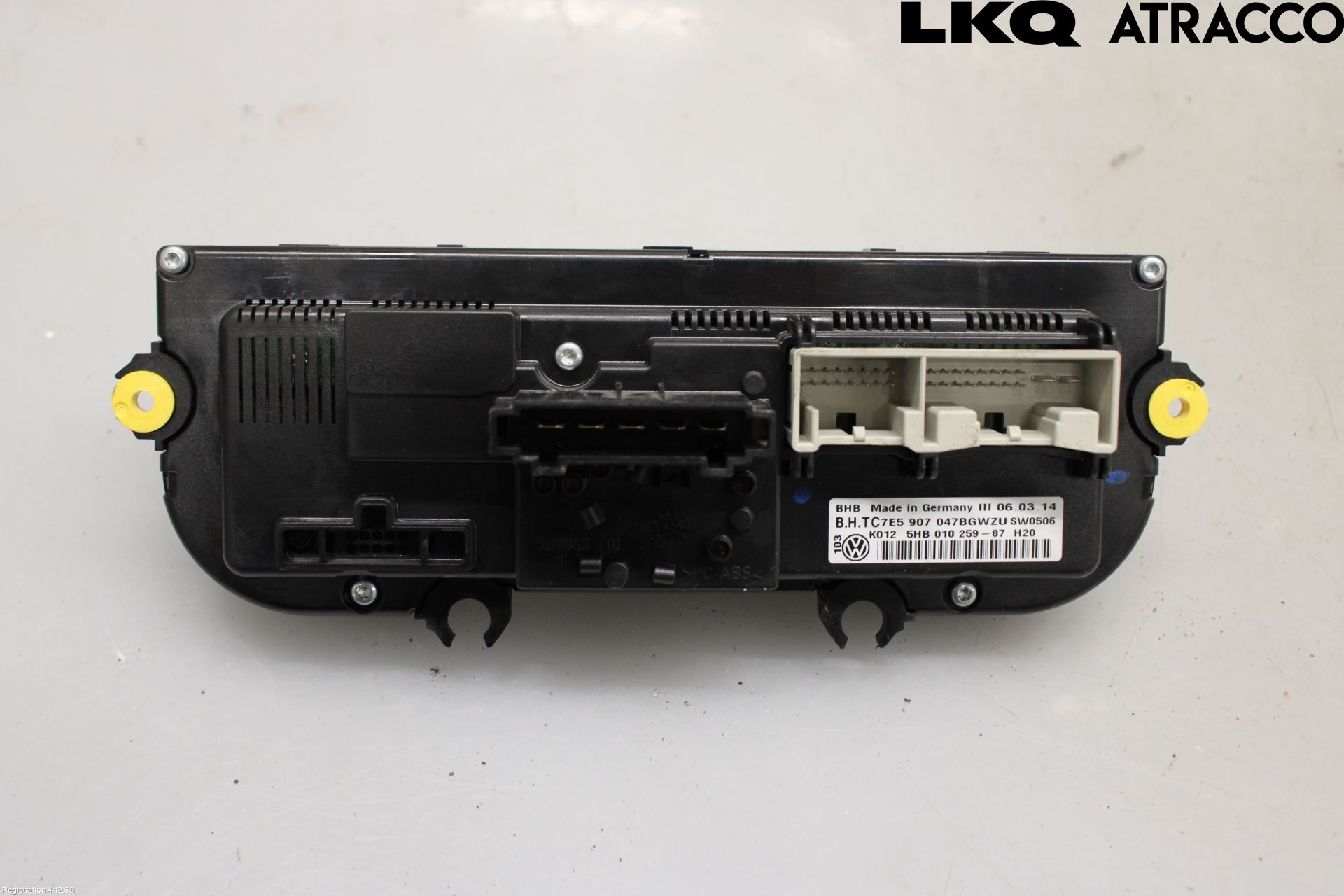 Volkswagen VW TRANSP/CARAVELLE (T5) 04-15 Varmeapparat Panel(Regulering)