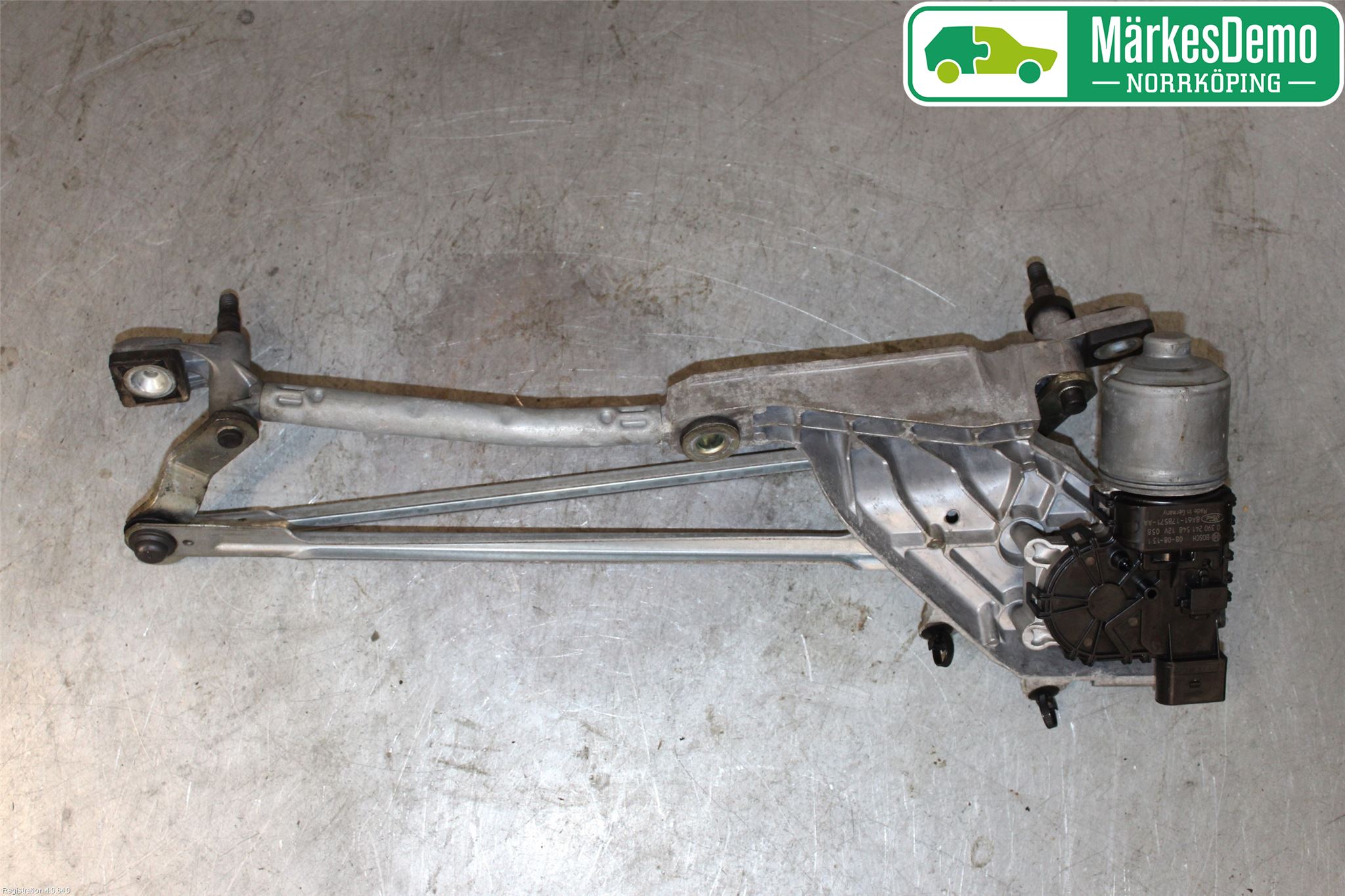 Ford FIESTA 09-12 Viskeroverføring Frontrute