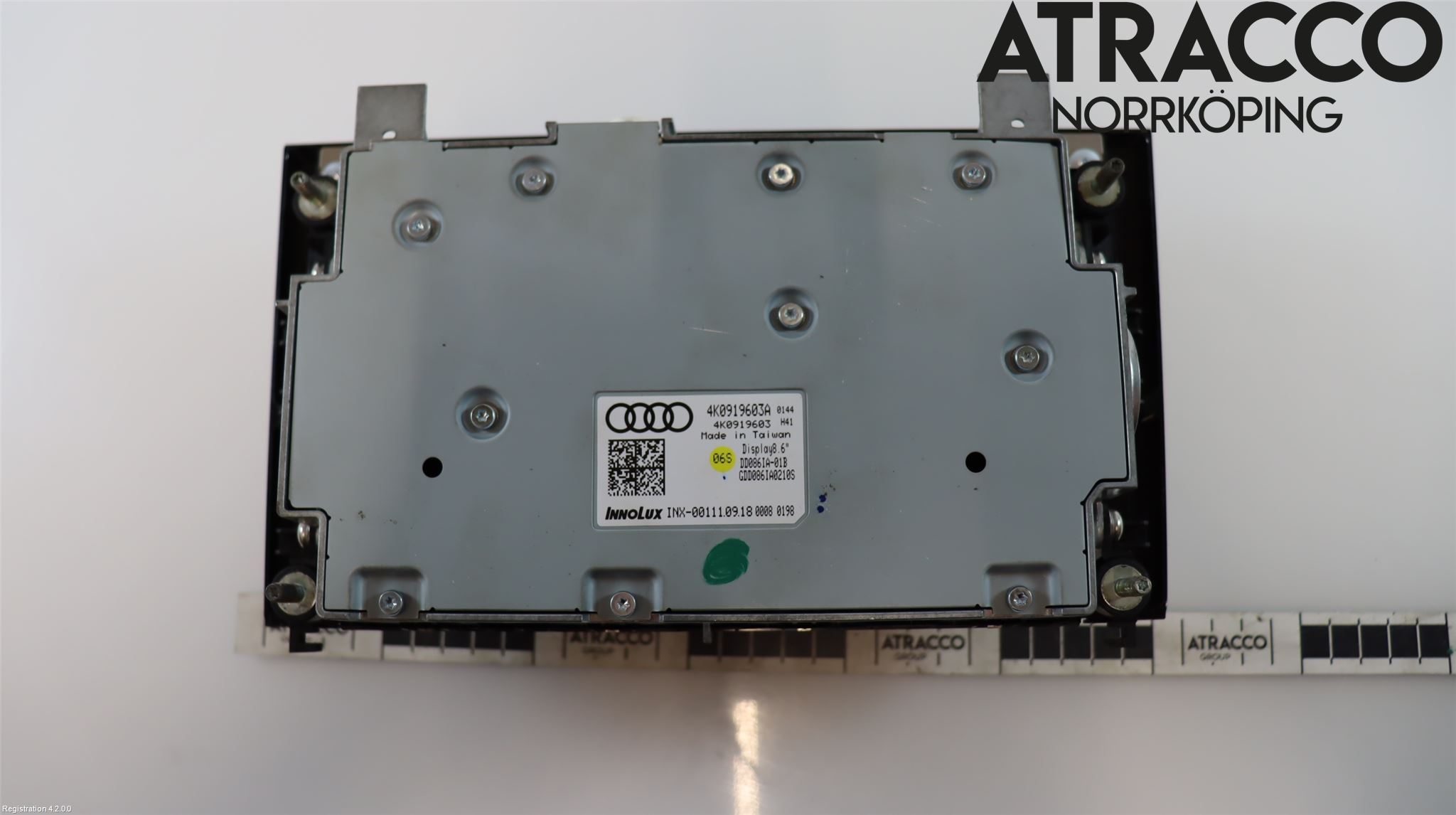 Audi A6 F2/C8 19- Instr Skjerm Dvd-Gps-Ac-Tlf