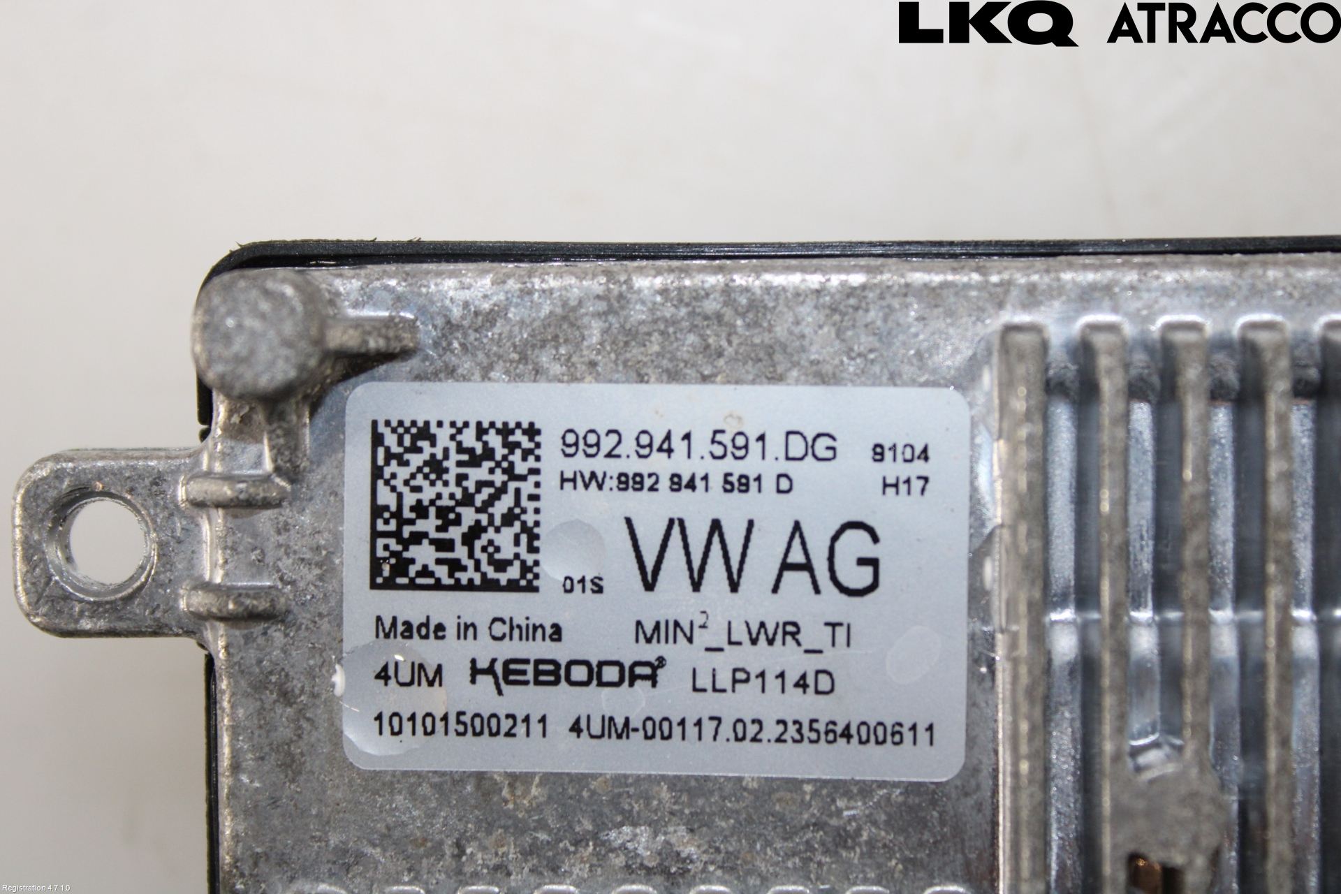 Volkswagen VW ID.3 21- Styreenhet Xenon