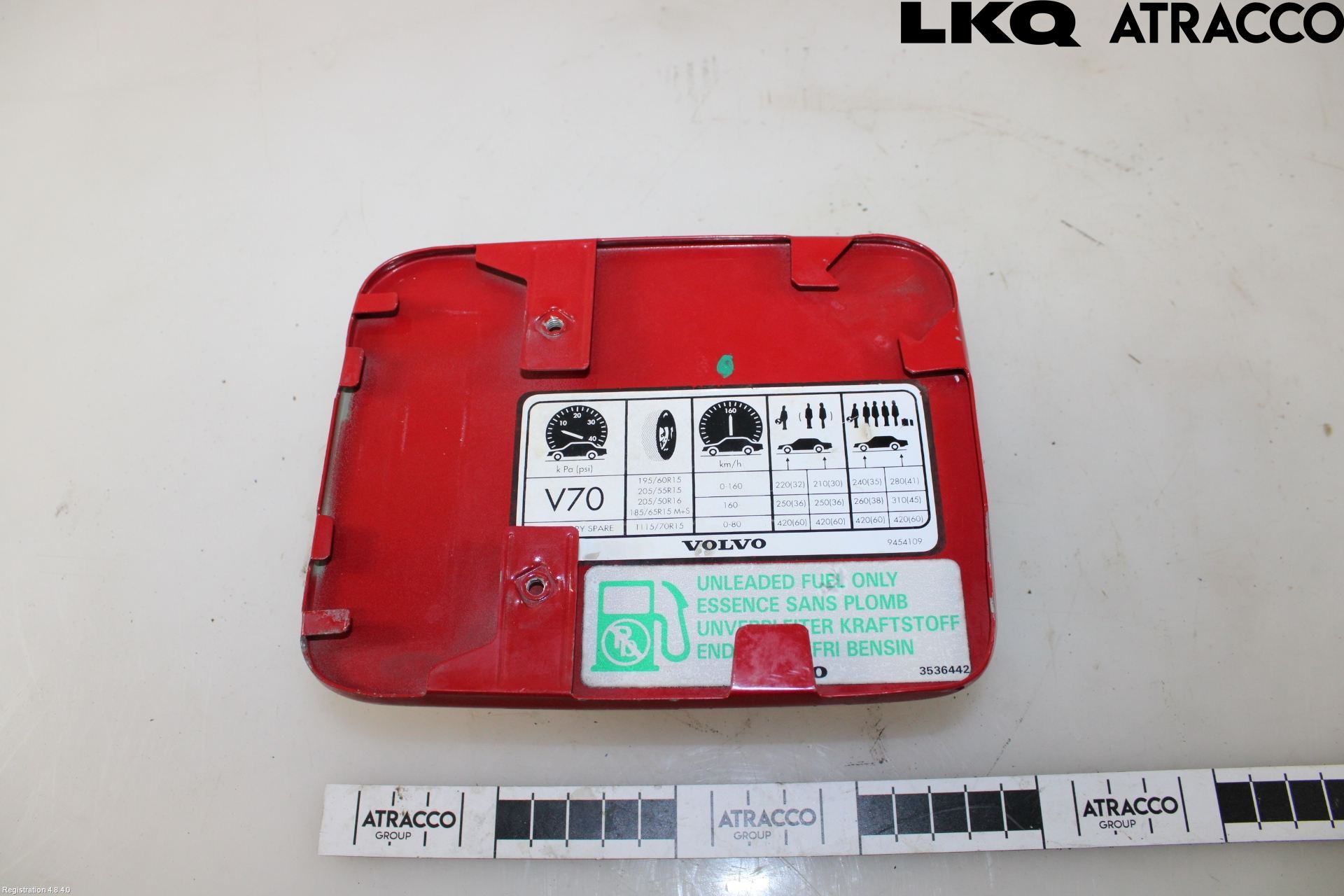 Volvo S70/V70/XC  97-00 Drivstoff Tankluke