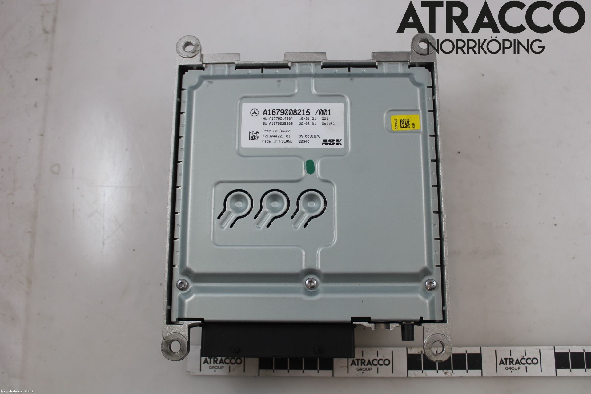 Mercedes-Benz MB EQC (N293) 20- Stereo Forsterker