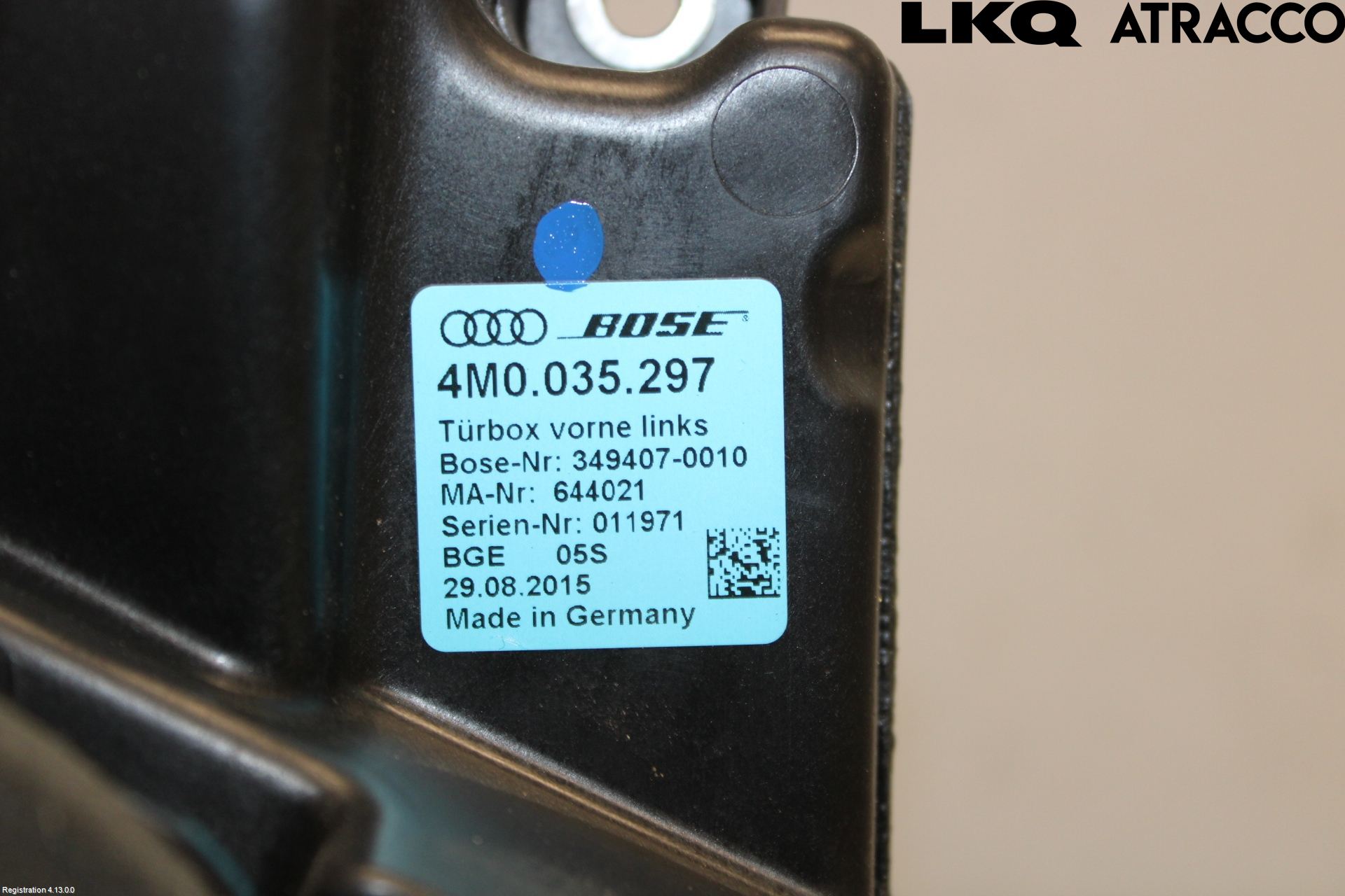 Audi Q7/SQ7 Innr Høyttaler