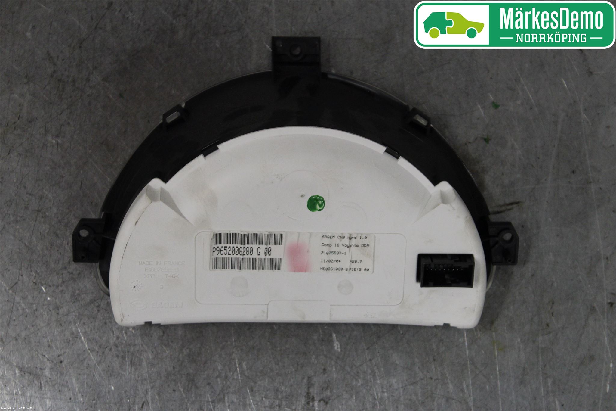 Citroen C3 -04 Instr Kombinert