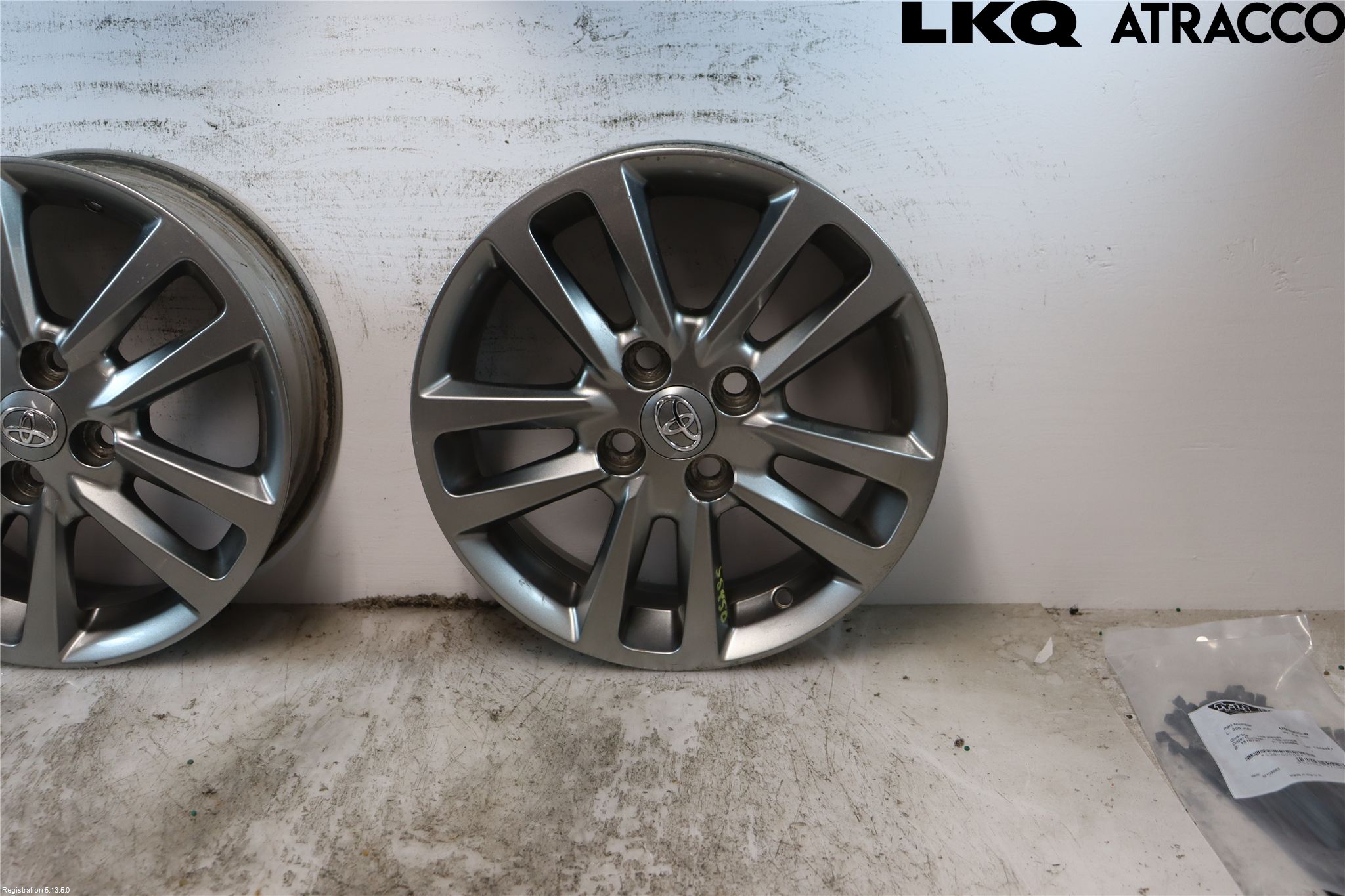 Toyota YARIS XP130 15-20 Felg Aluminium Sett 4Stk