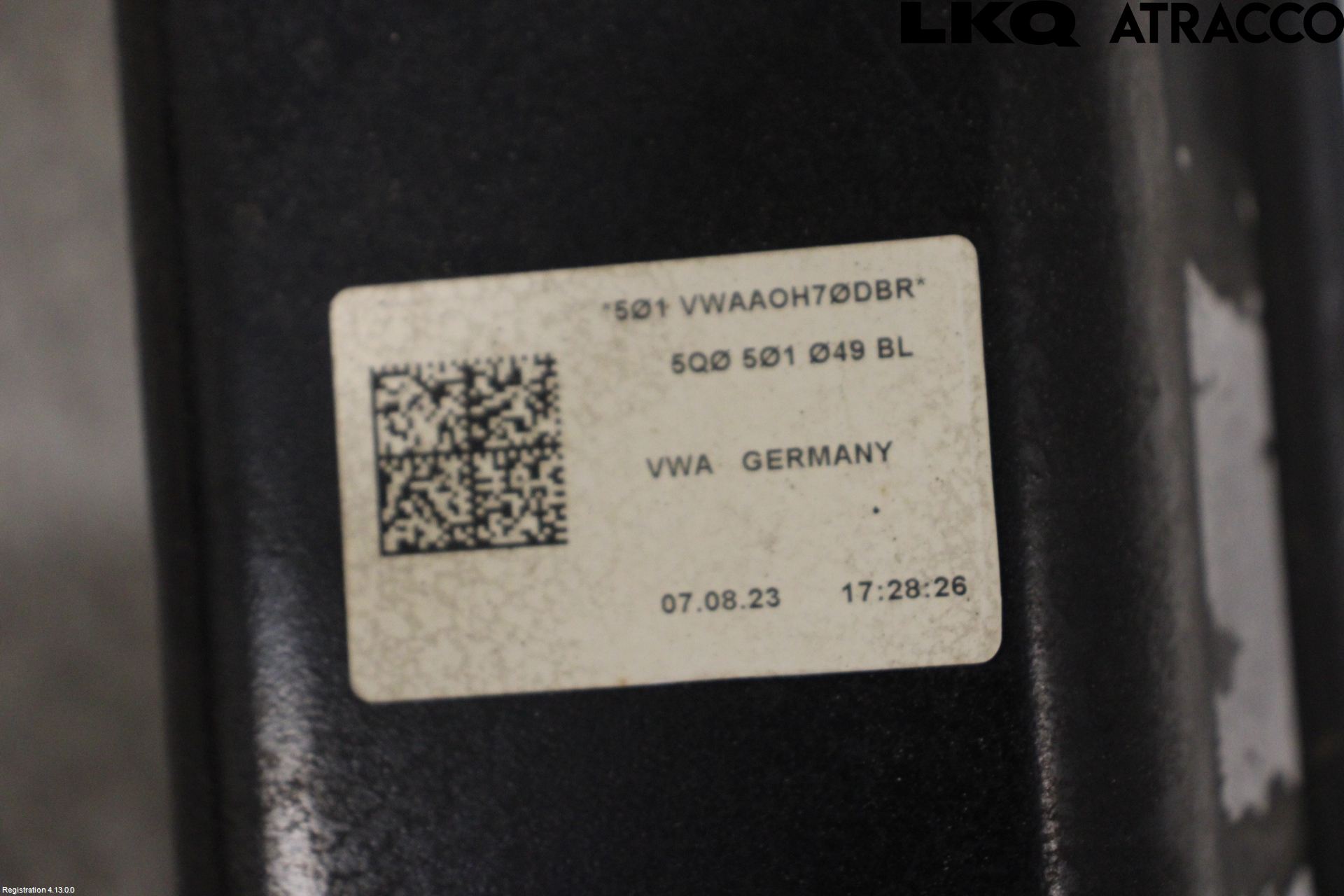 Volkswagen VW GOLF / E-GOLF VIII 20- Bakaksel Feste Travers-Ramme