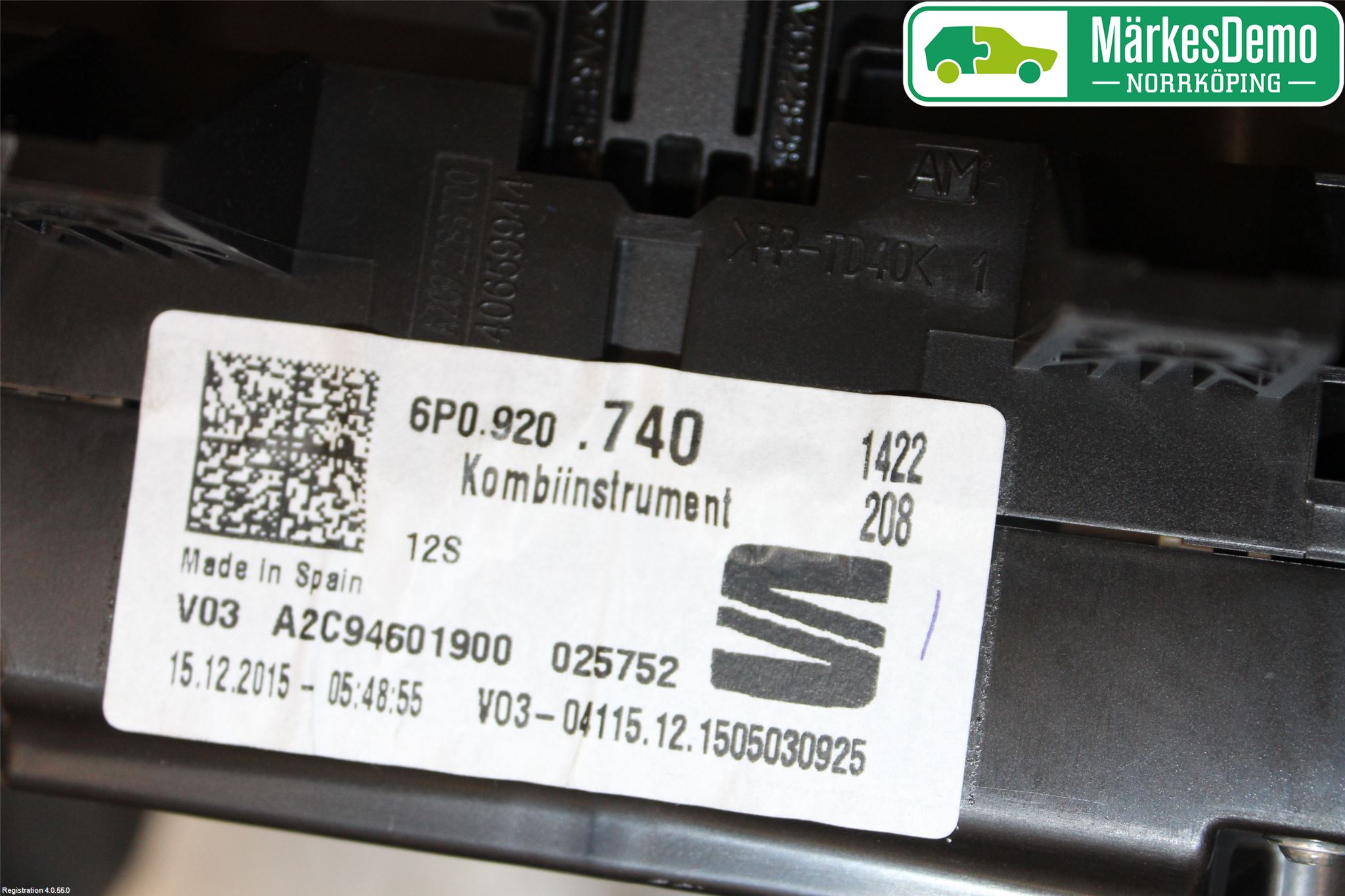 Seat IBIZA IV 08-16 Instr Kombinert