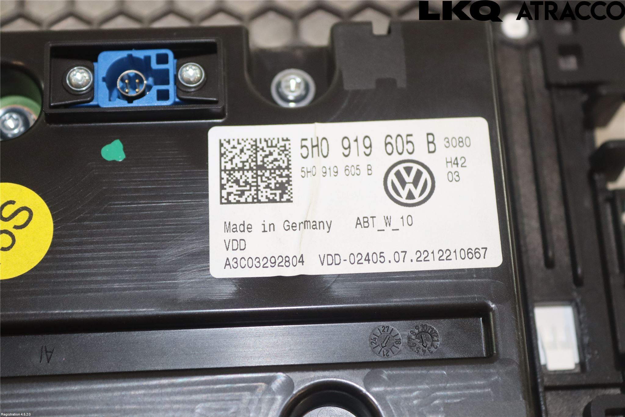 Volkswagen VW GOLF / E-GOLF VIII 20- Multifunktionsdisplay