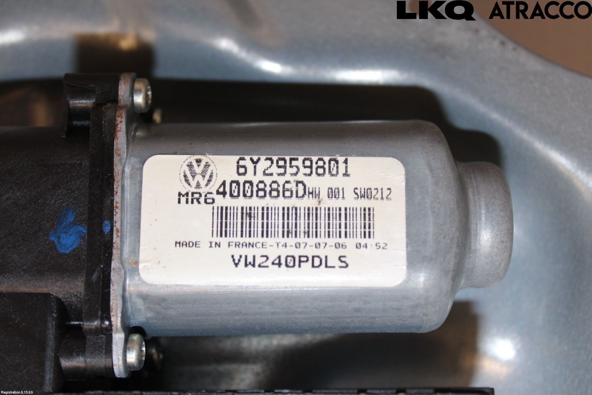Volkswagen VW POLO 05-09 Vindusheis El Komp