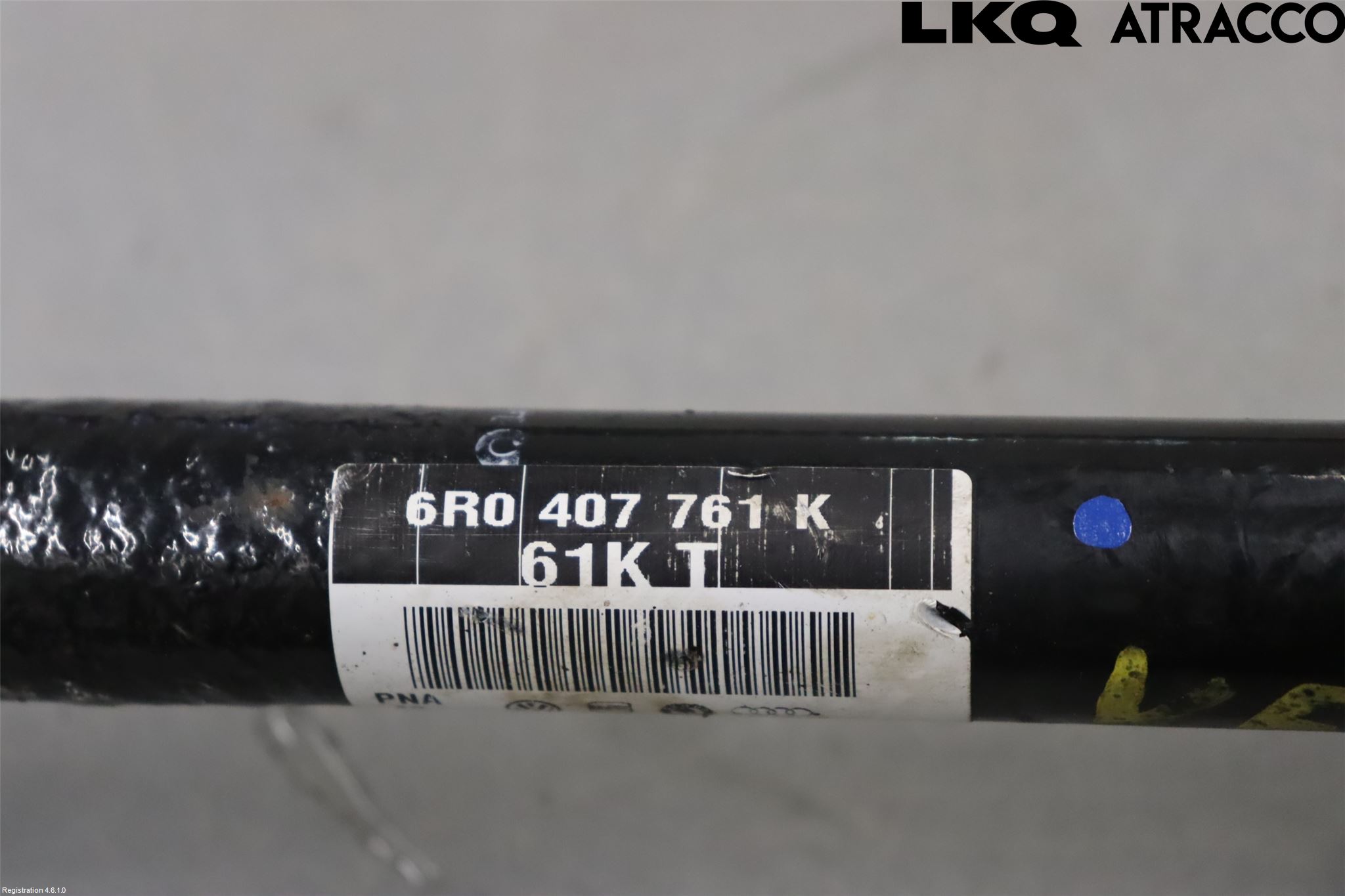 Volkswagen VW POLO 10-17 Drivaksel Foran Kompl Venstre