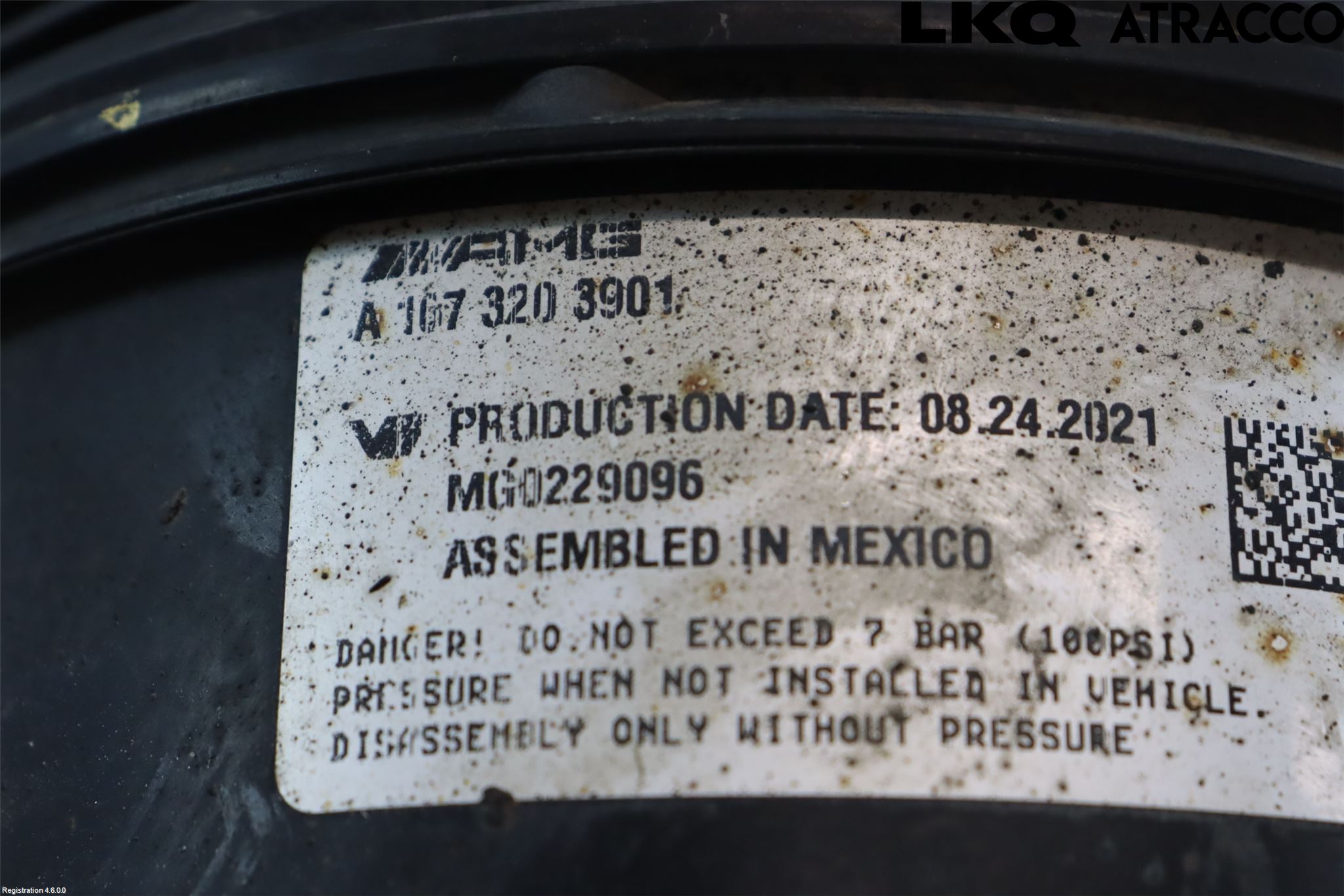 Mercedes-Benz MB GLE-KLASS (W167/V167/C167) 19- Nivåreg Belg - Luftpute