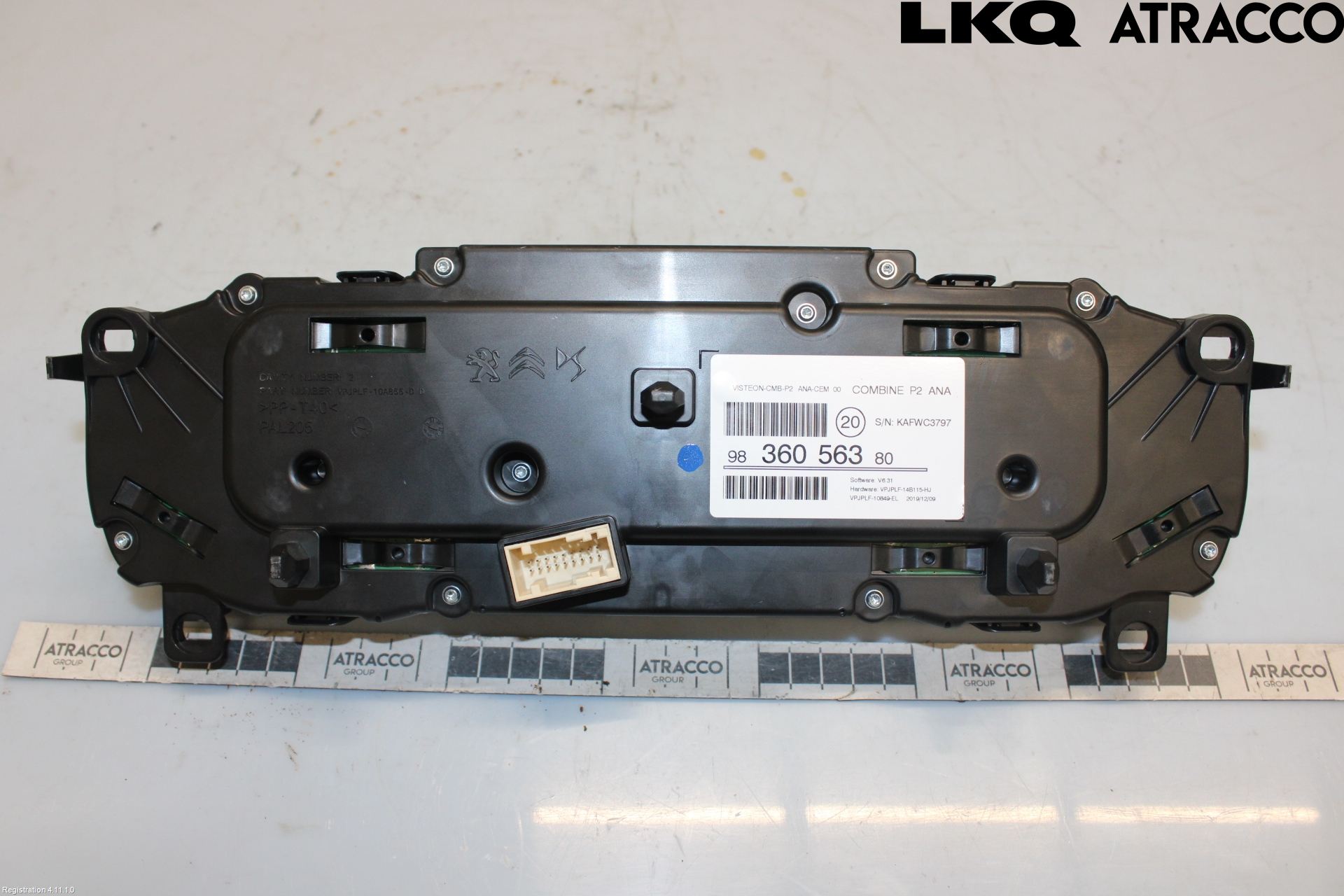 Peugeot 208/E-208 20- Instr Kombinert