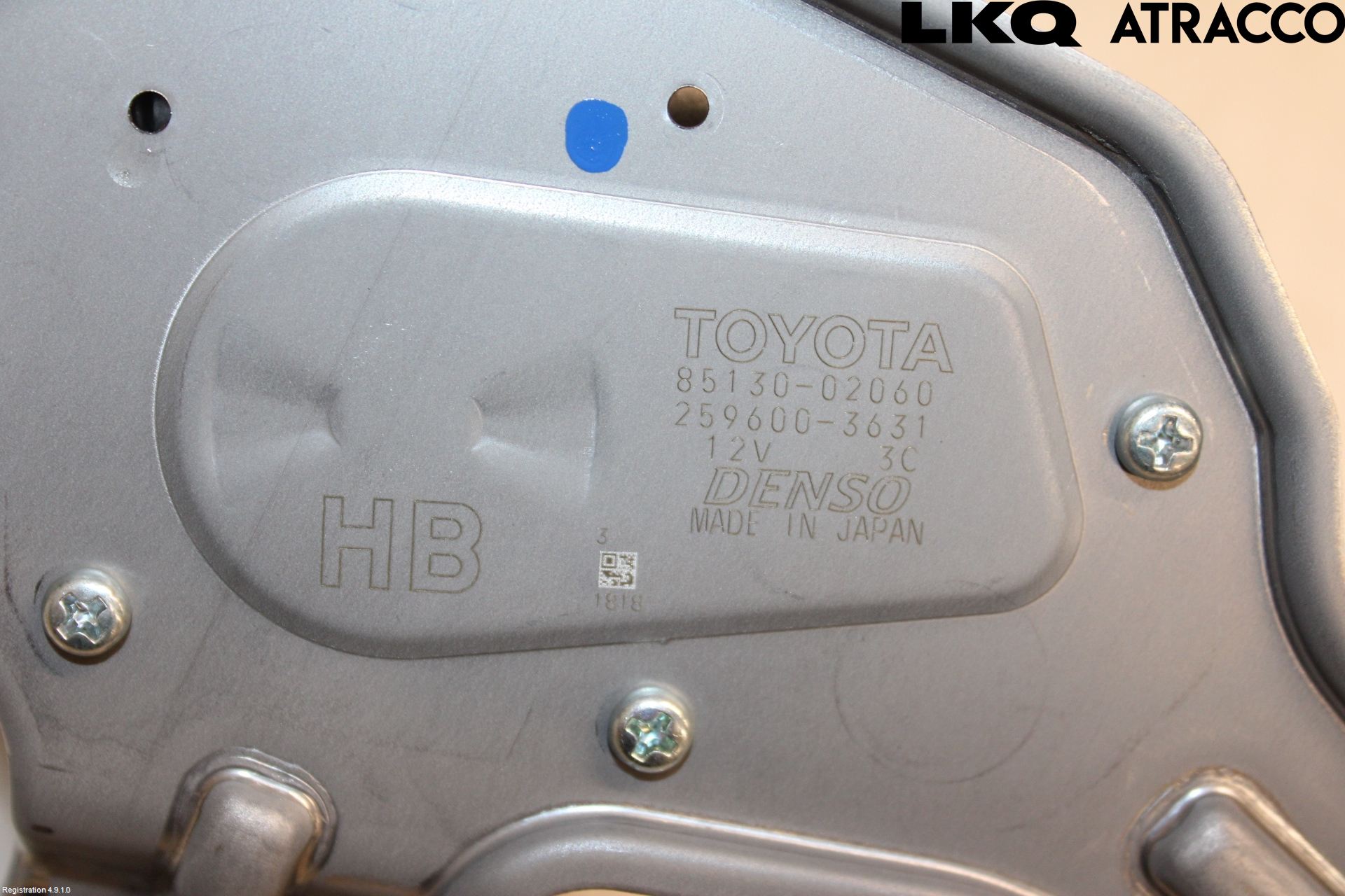 Toyota COROLLA 19- Viskermotor Bakluke