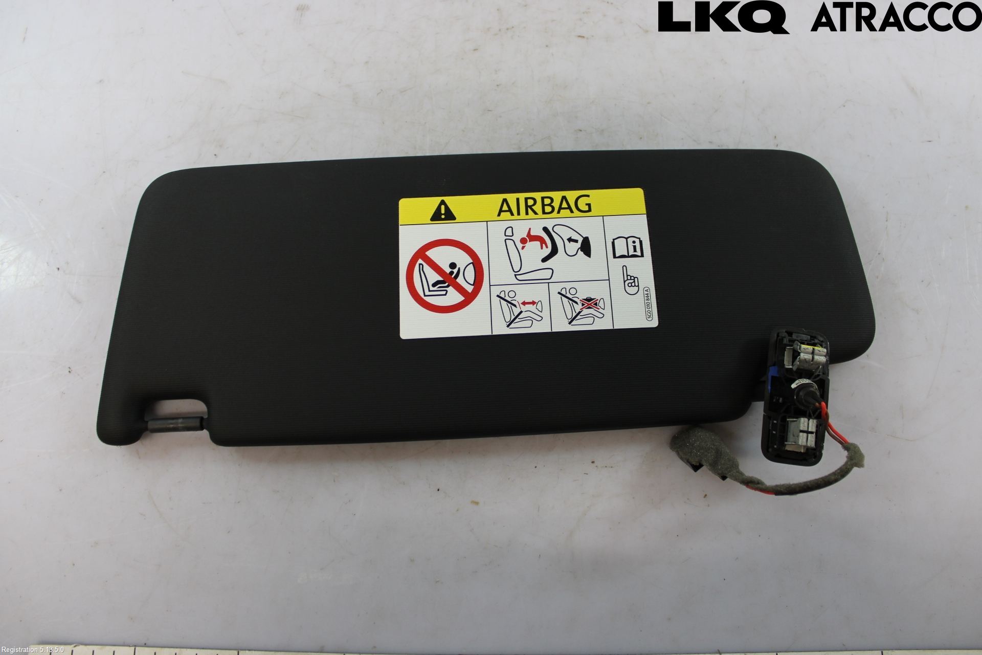 Volkswagen VW GOLF / E-GOLF VII 13-20 Innr Solskjerm