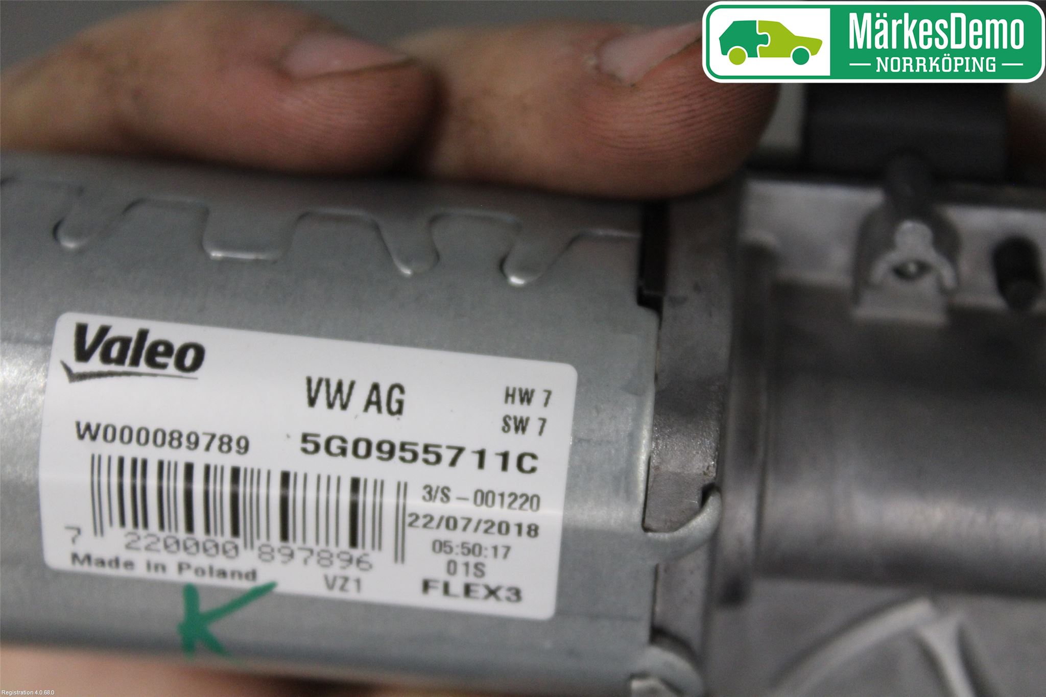 Volkswagen VW POLO VI 18->> Viskermotor Bakluke