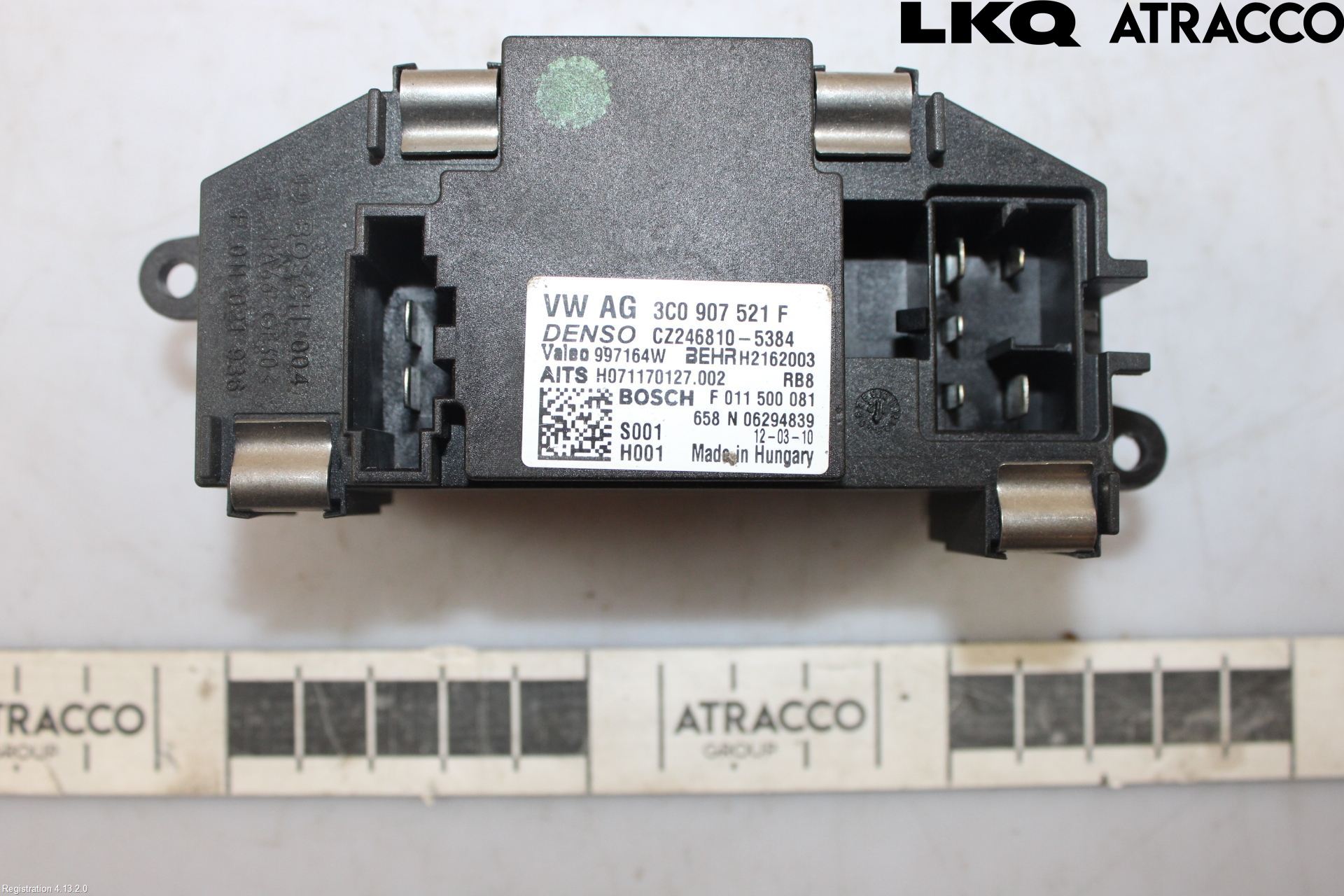 Skoda SUPERB 09-15 Varmeapparat Viftemotstand
