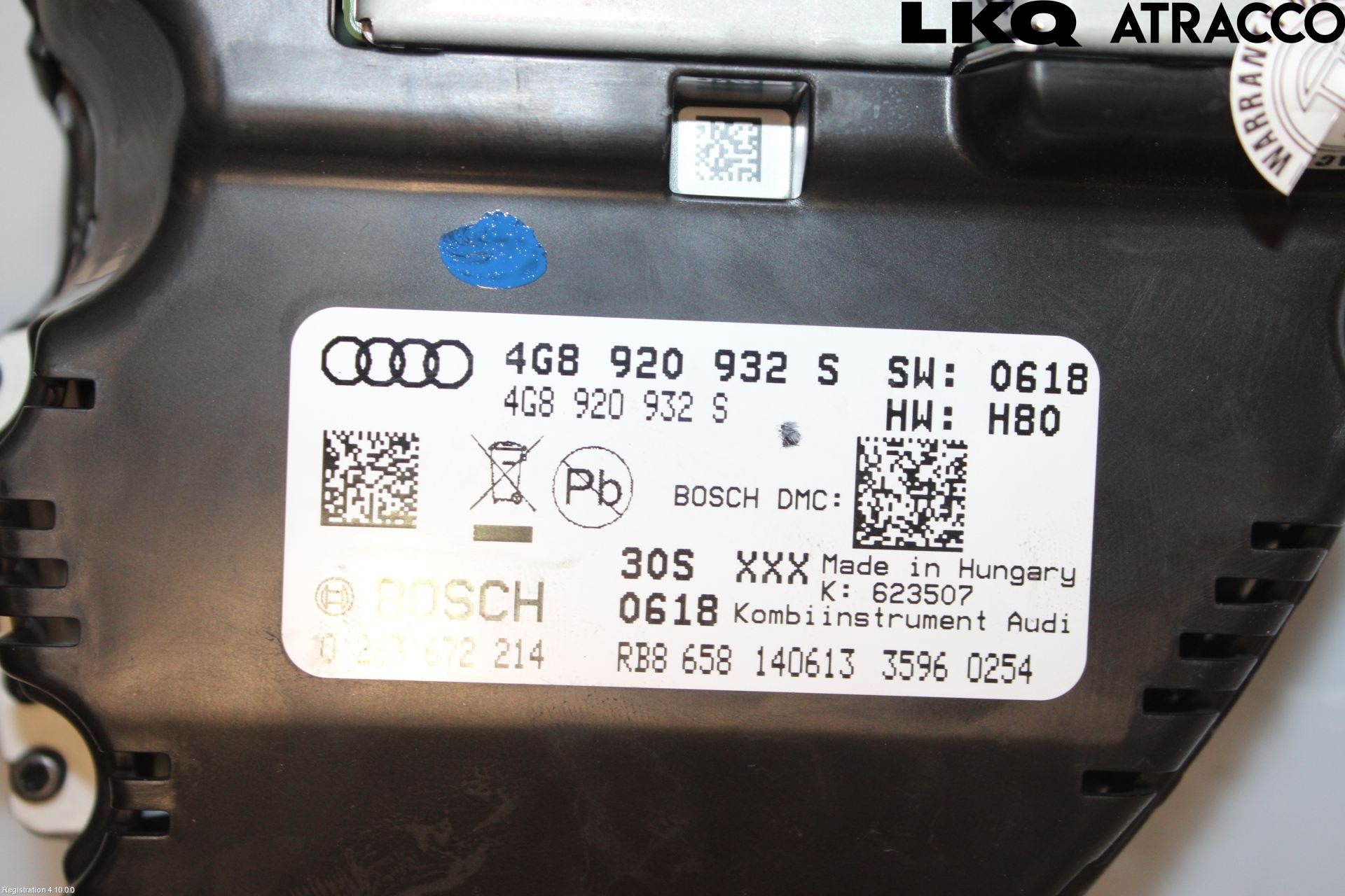 Audi A7/S7 4G 11-17 Instr Kombinert