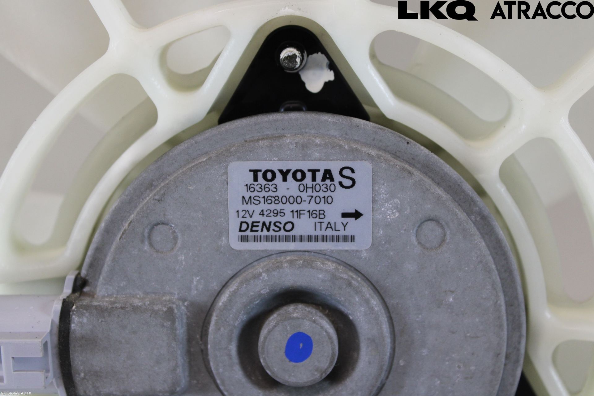 Toyota COROLLA 02-07 Kjølevifte Elektrisk