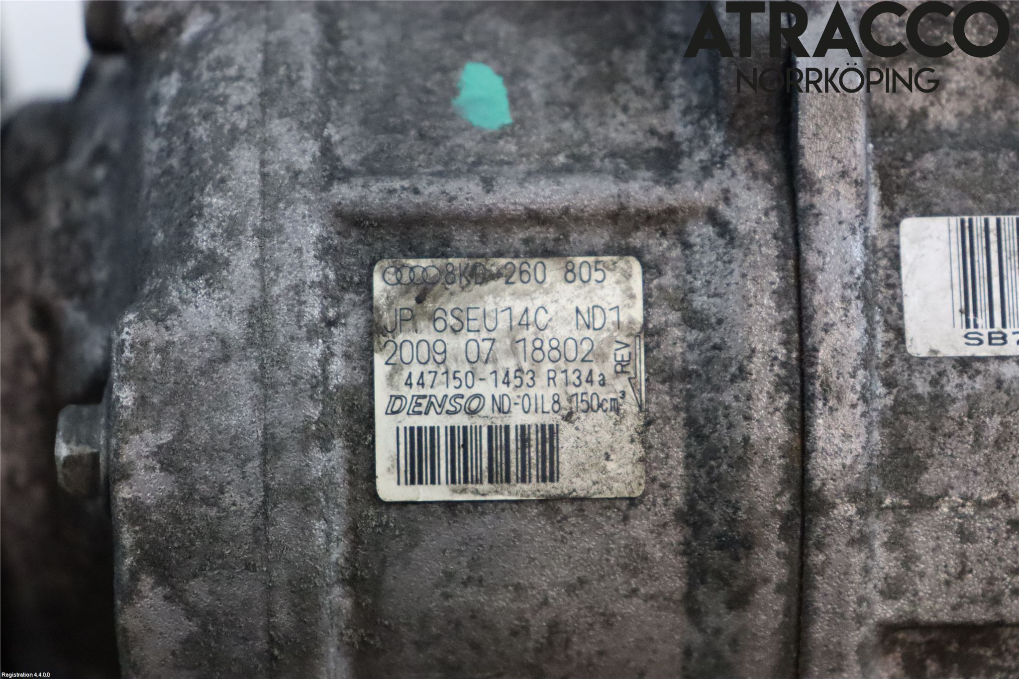 Audi A5 07-16 Varme Ac Kompressor