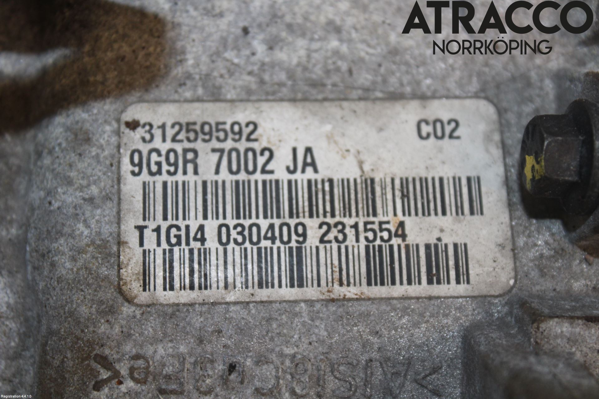 Volvo V70 08-13 Gearkasse 6 Trinn
