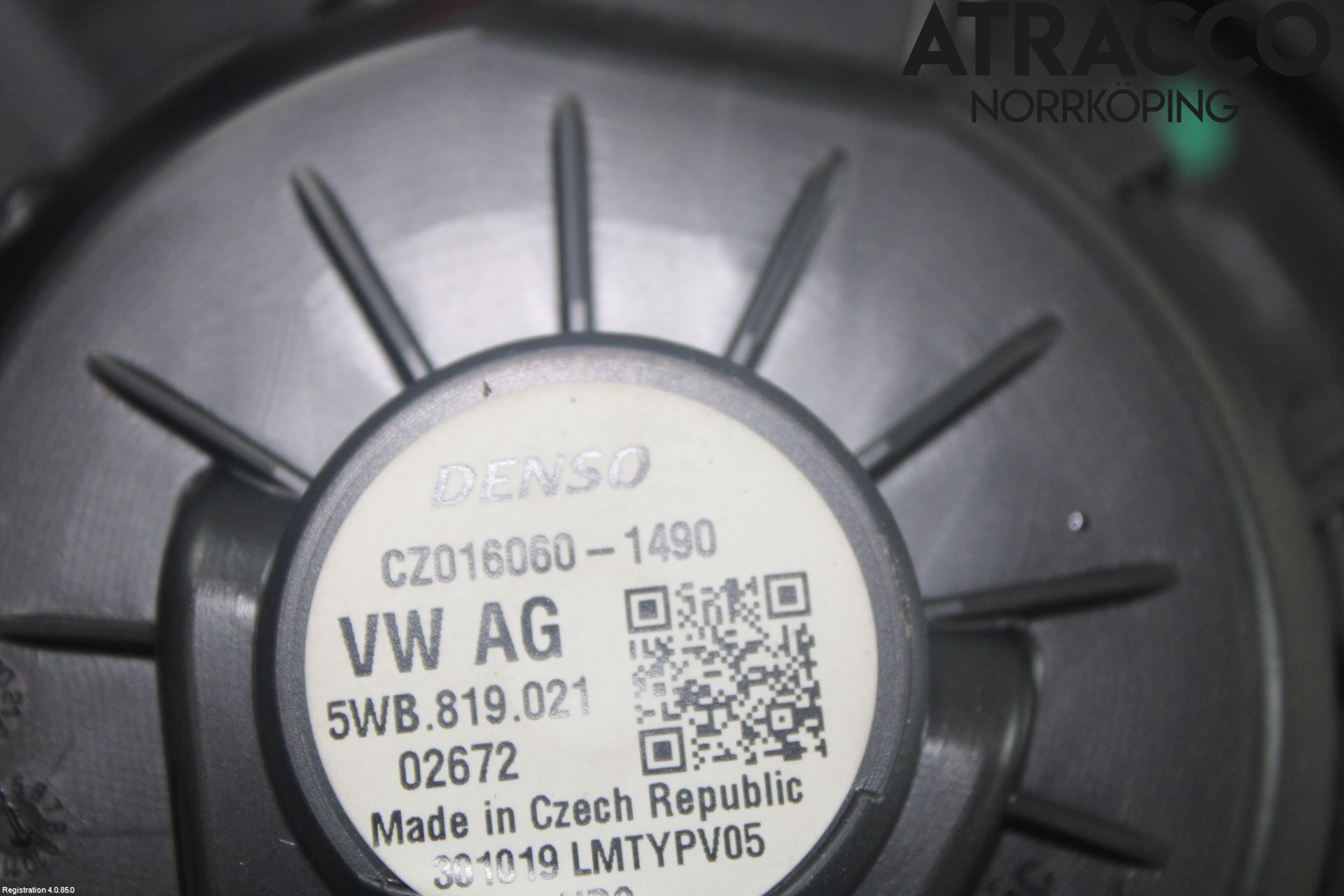 Skoda KODIAQ 17-24 Varmeapparat Viftemotor