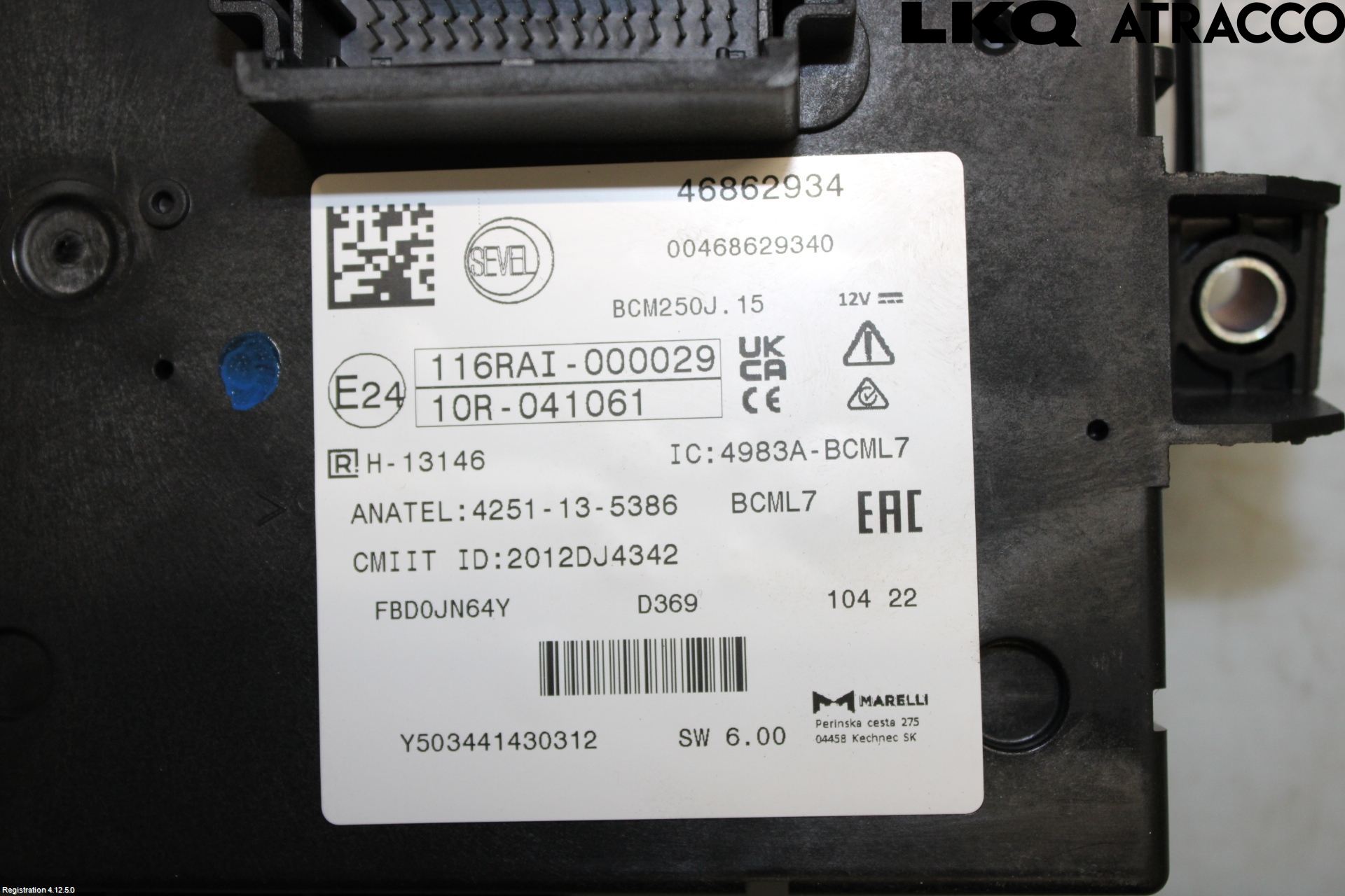 Fiat DUCATO 15-23 Sikringsboks - Elsentral