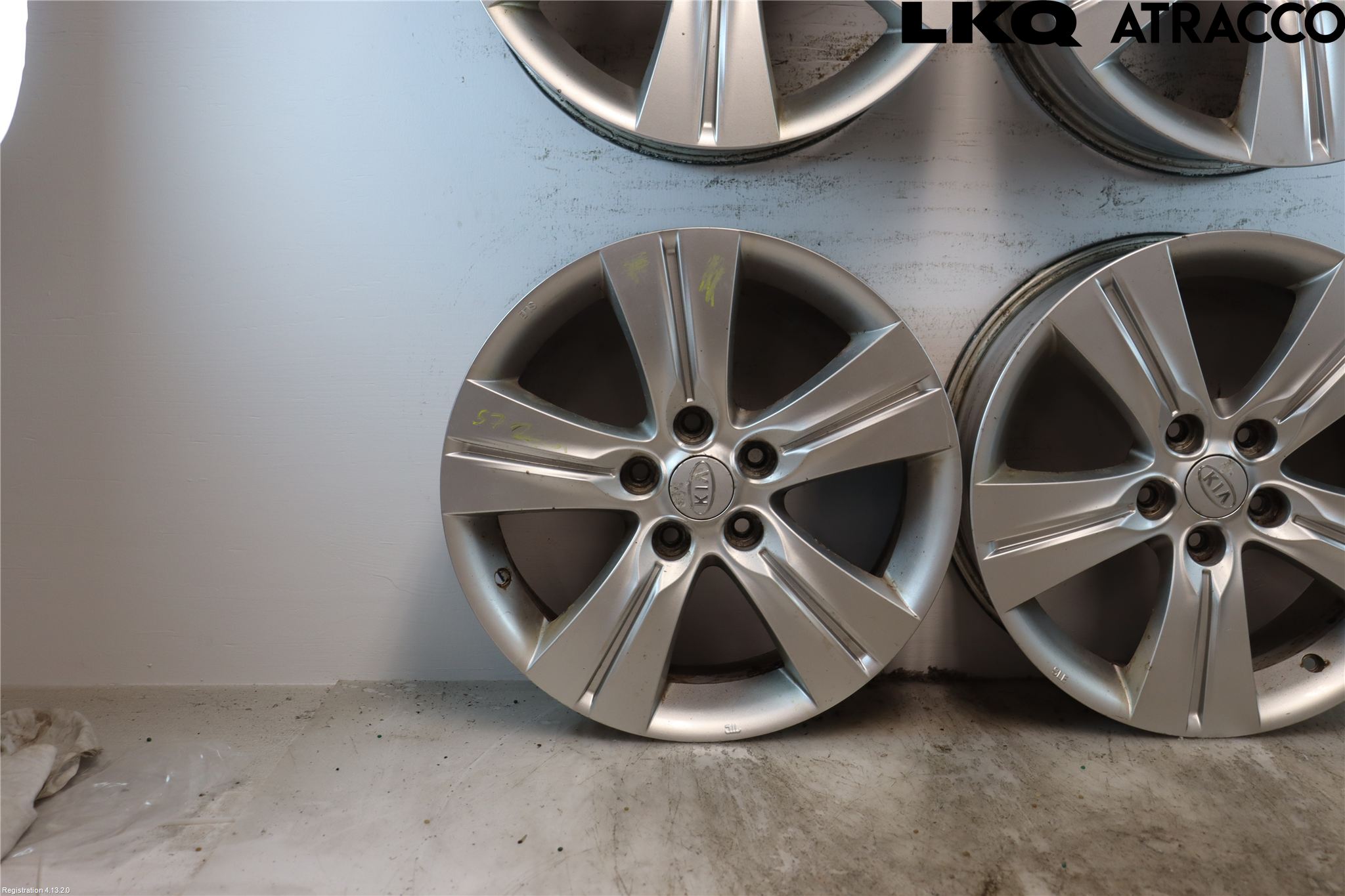Kia SPORTAGE (SL) 11-15 Felg Aluminium Sett 4Stk