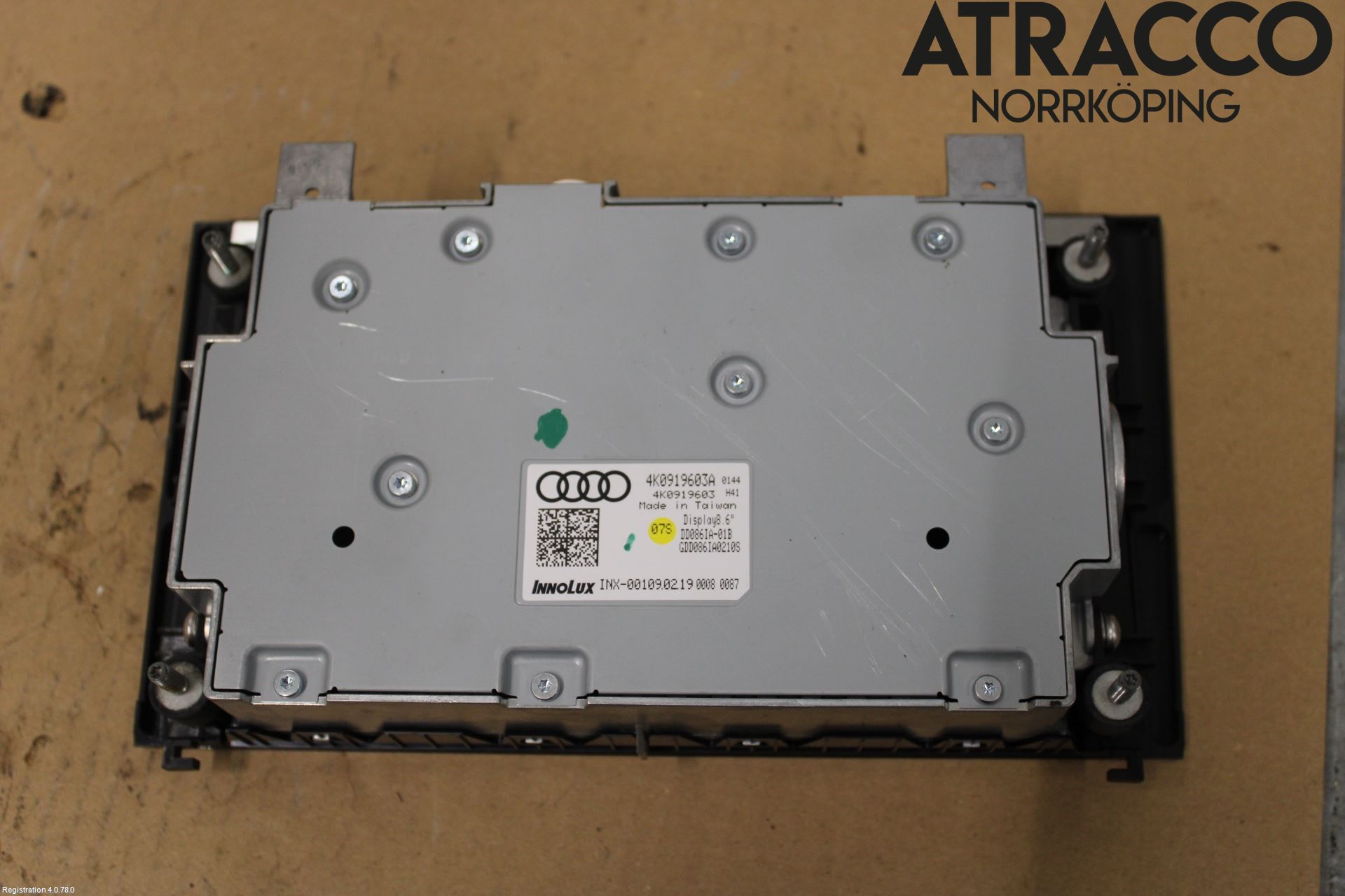 Audi A6 F2/C8 19- Instr Skjerm Dvd-Gps-Ac-Tlf