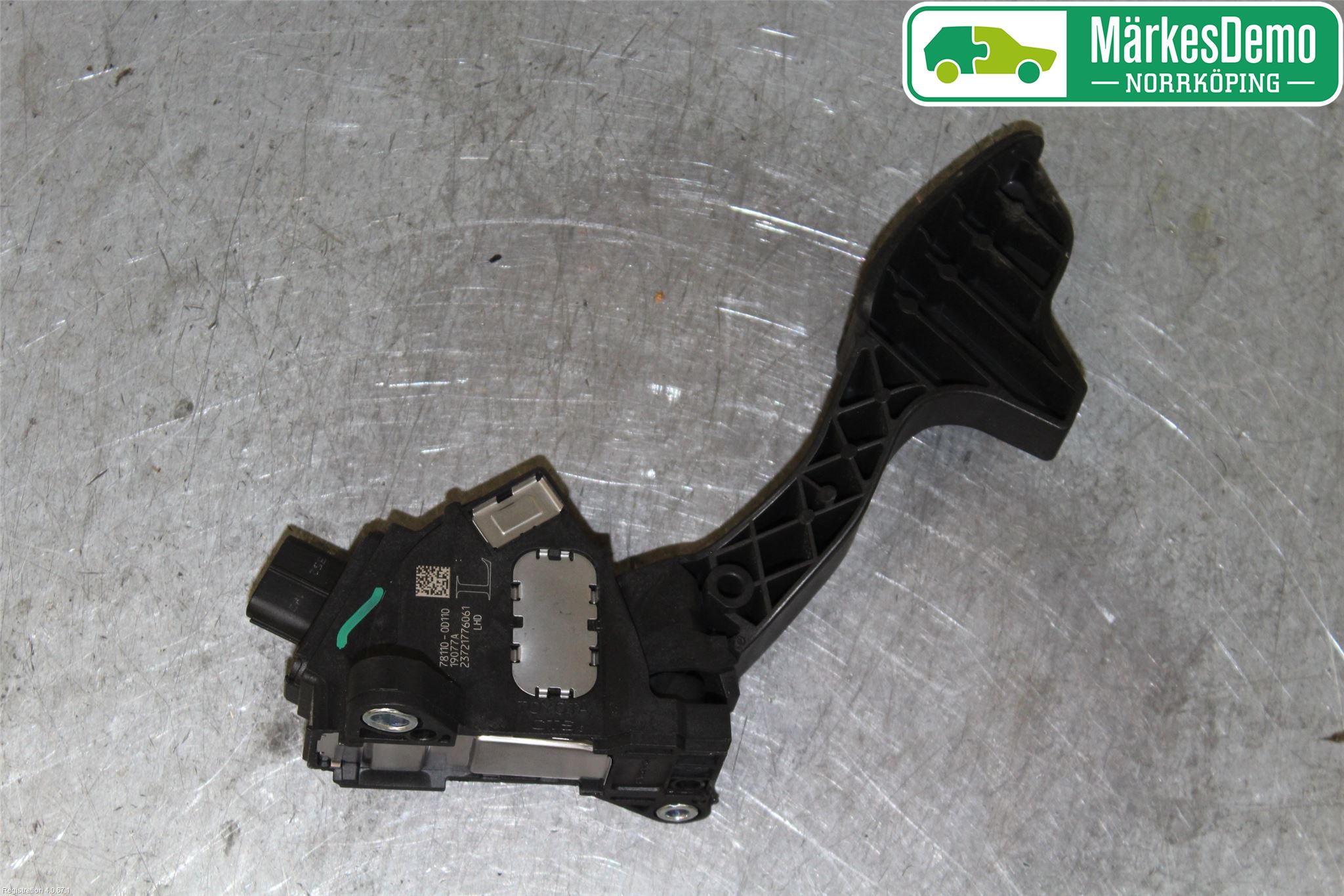 Toyota YARIS XP130 15-20 Gasspedal