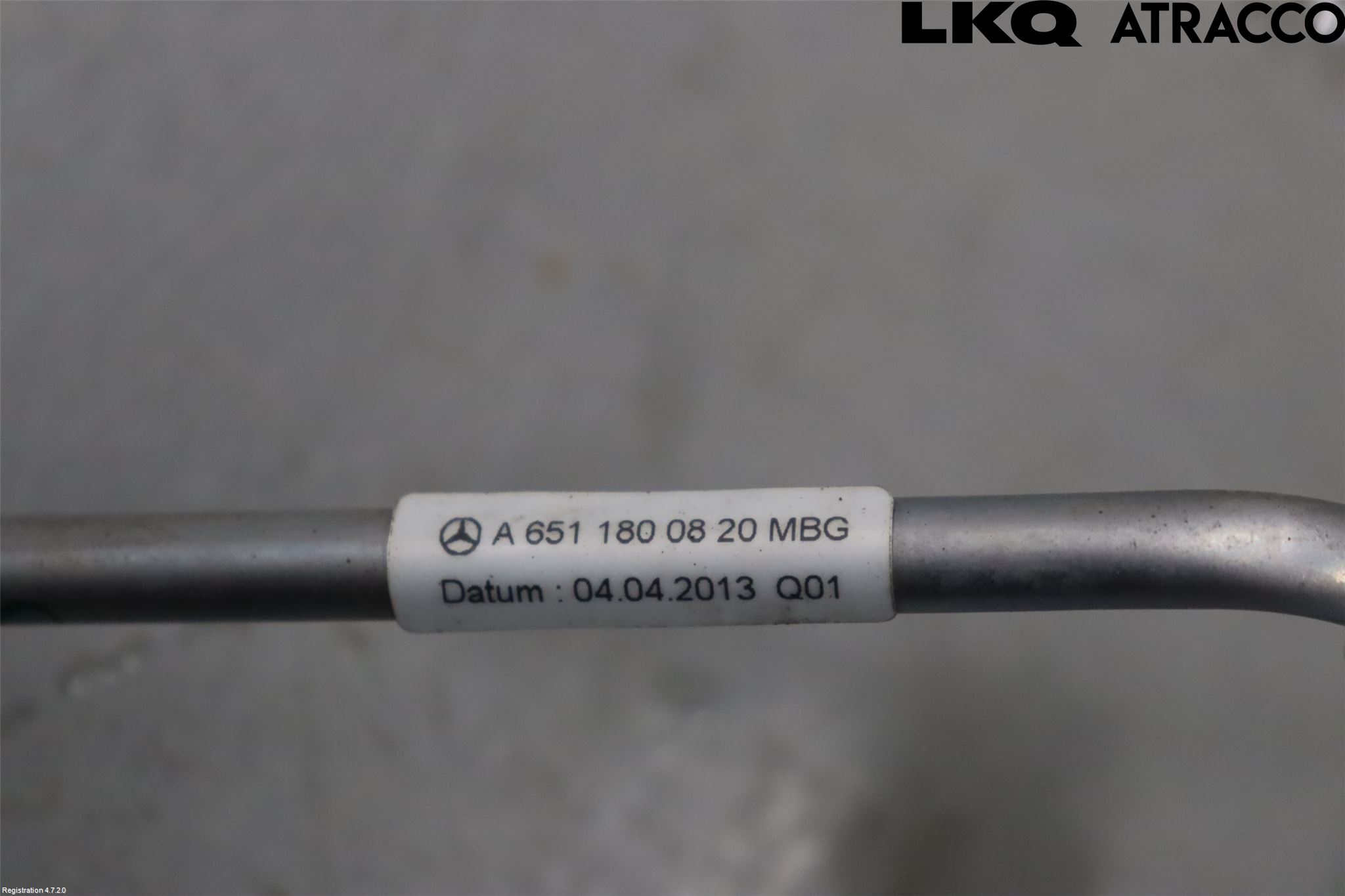 Mercedes-Benz MB B-KLASS (W246/W242) 12-19 Turbo Oljerør
