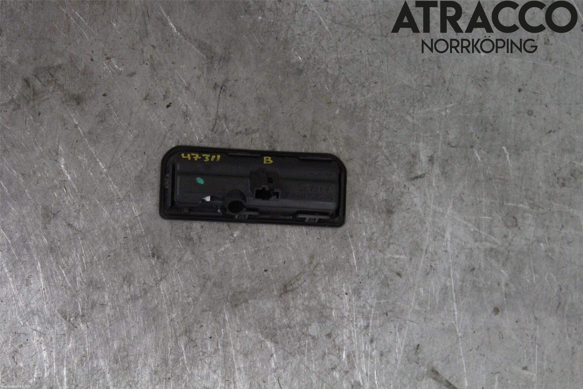 Audi Q2/SQ2 17- Bakluke Handtak Ytre