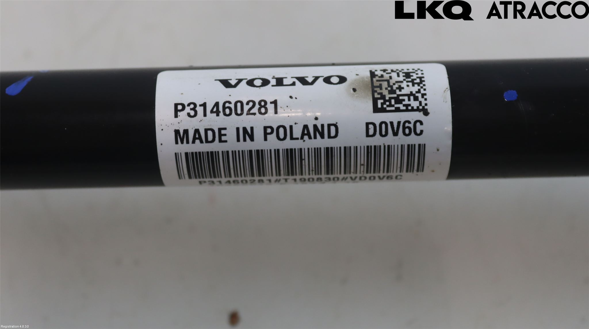 Volvo XC40/RECHARGE 18- Drivaksel Bak Kompl Venstre