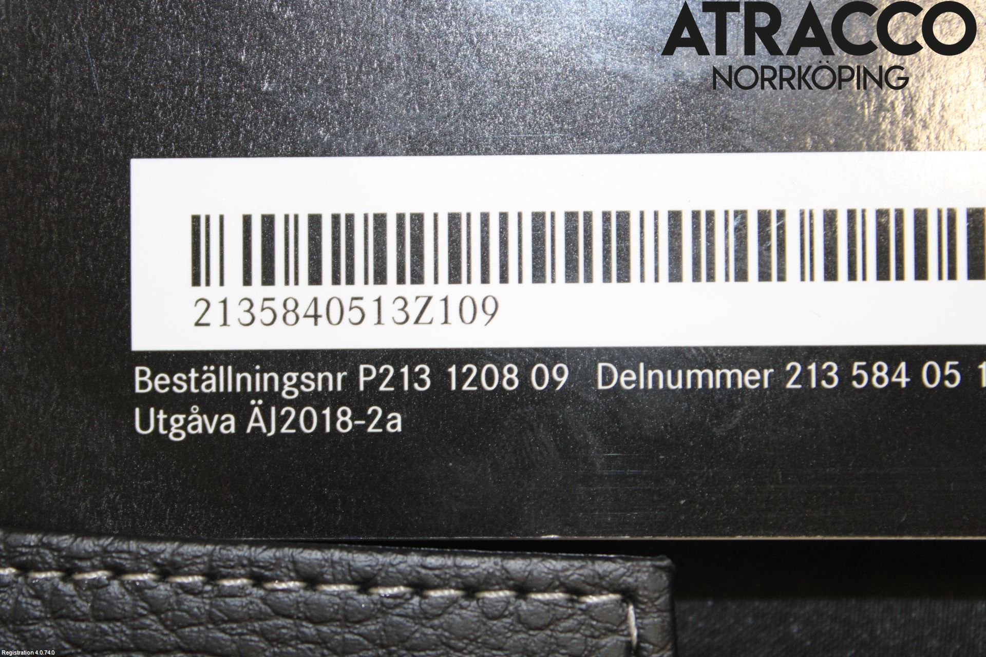 Mercedes-Benz MB E-KLASS (W213) 16-23 Instruksjonsbok