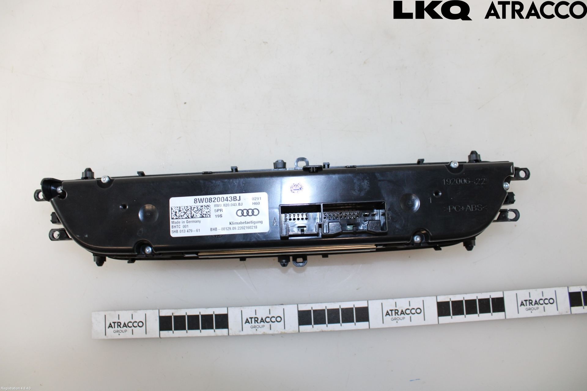 Audi A4/S4 B9 20- Varmeapparat Panel(Regulering)