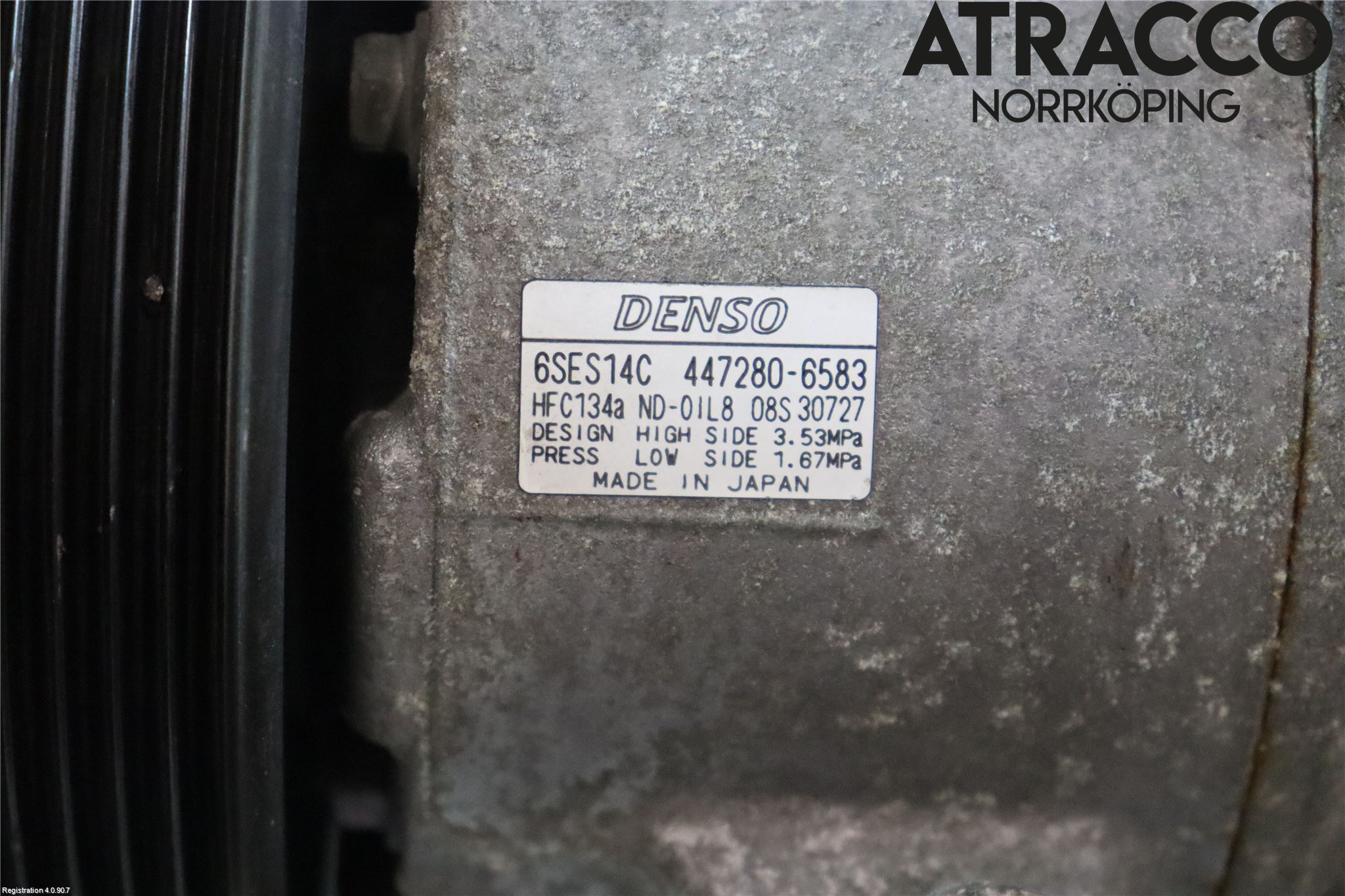 Toyota AVENSIS 16-18 Varme Ac Kompressor