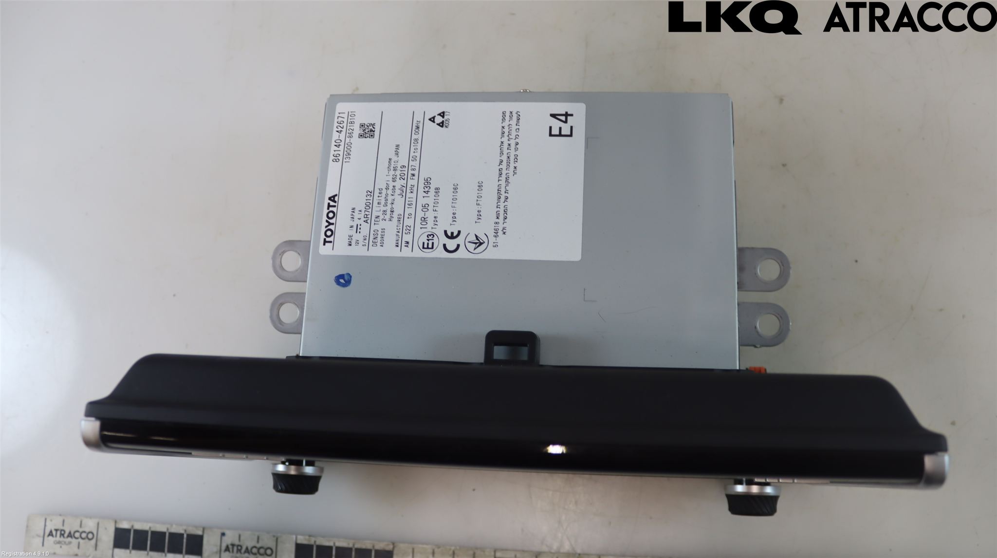 Toyota RAV4 19- Stereo Radio Med Cd