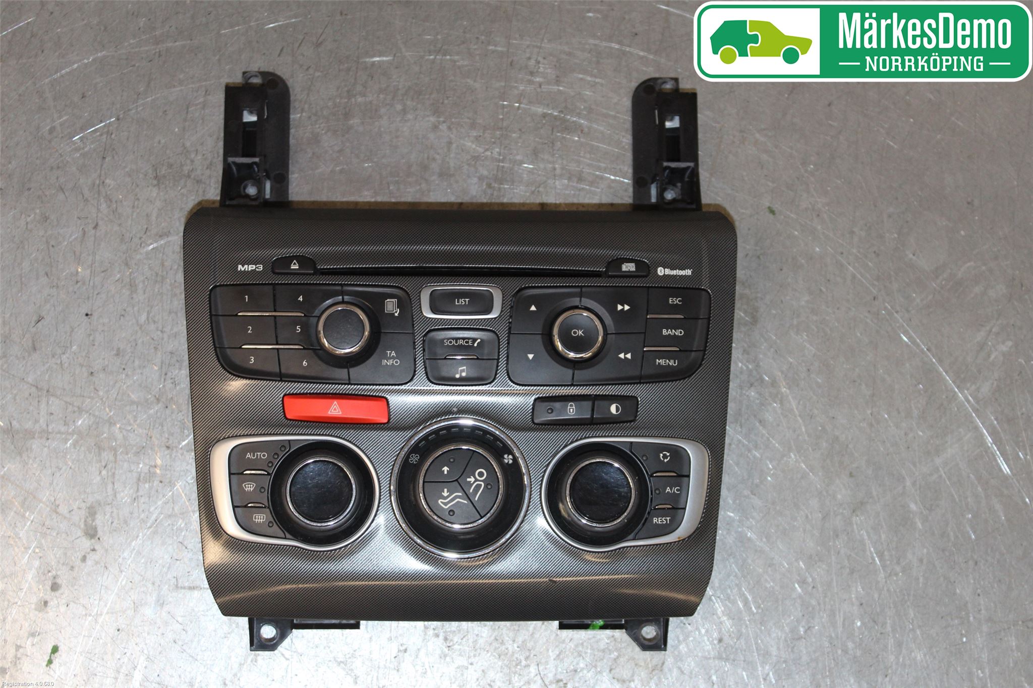 Citroen C4 II 11-18 Varme Ac Betjening-Display
