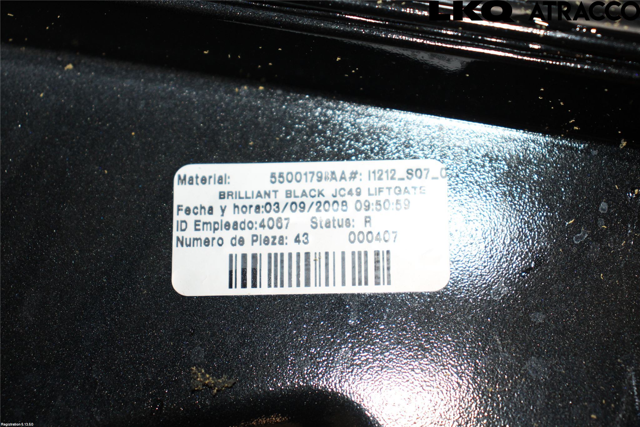 Dodge JOURNEY Bakluke Stv