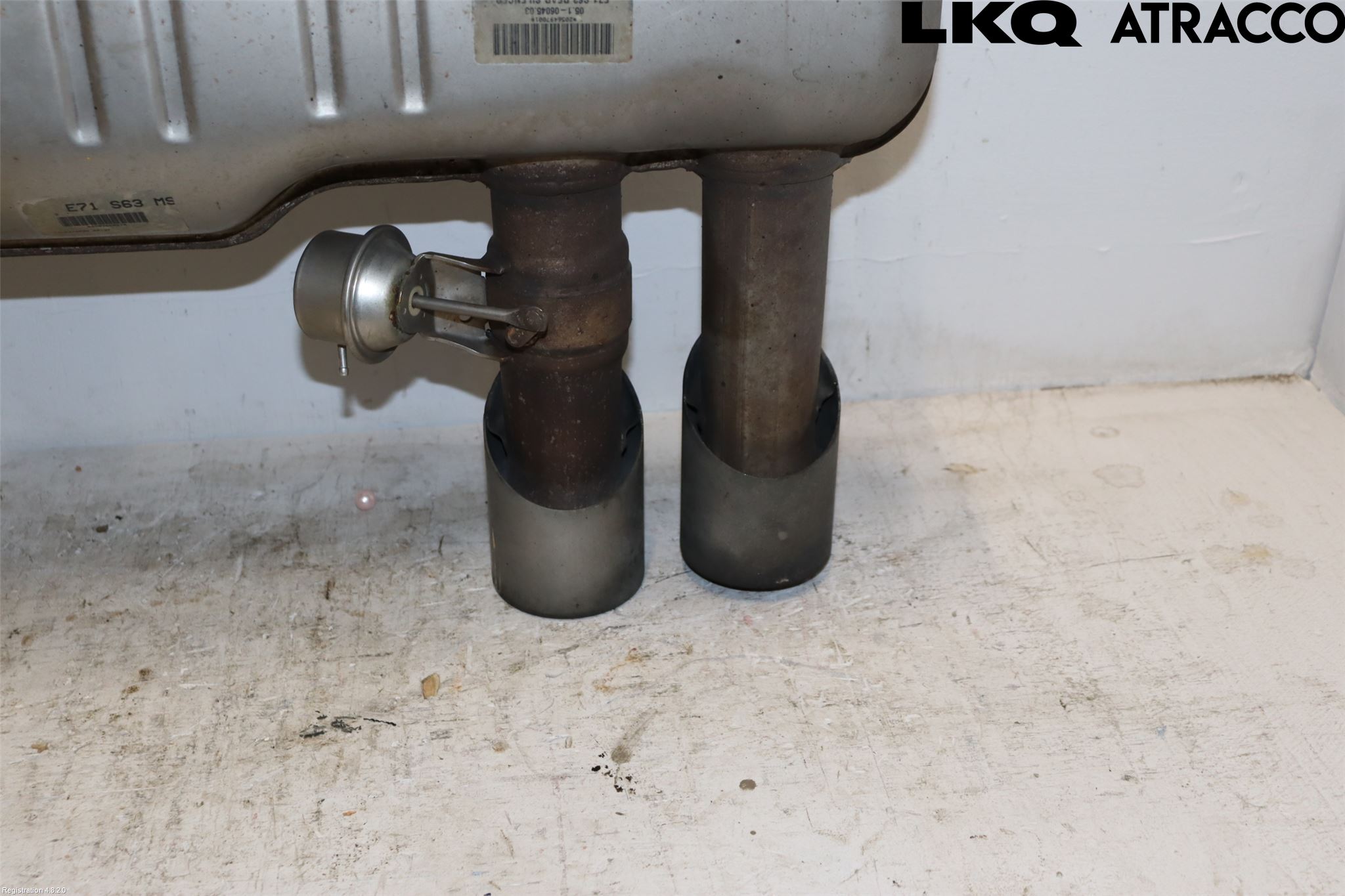 BMW X6 E71/E72   08-14 Eksos Bakre Potte