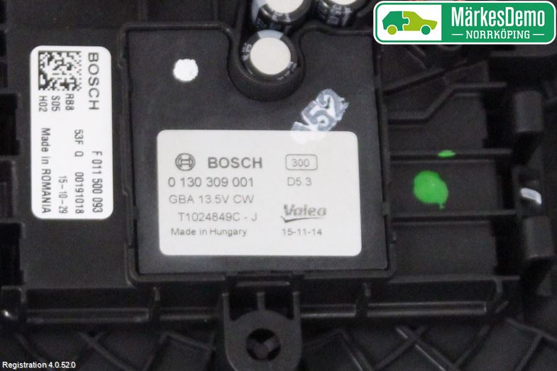 Mercedes-Benz MB C-KLASS (W205) 14-21 Varmeapparat Viftemotor