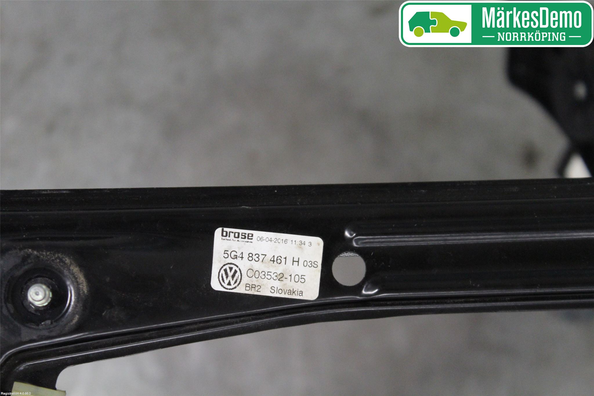 Volkswagen VW GOLF / E-GOLF VII 13-20 Vindusheis El Komp