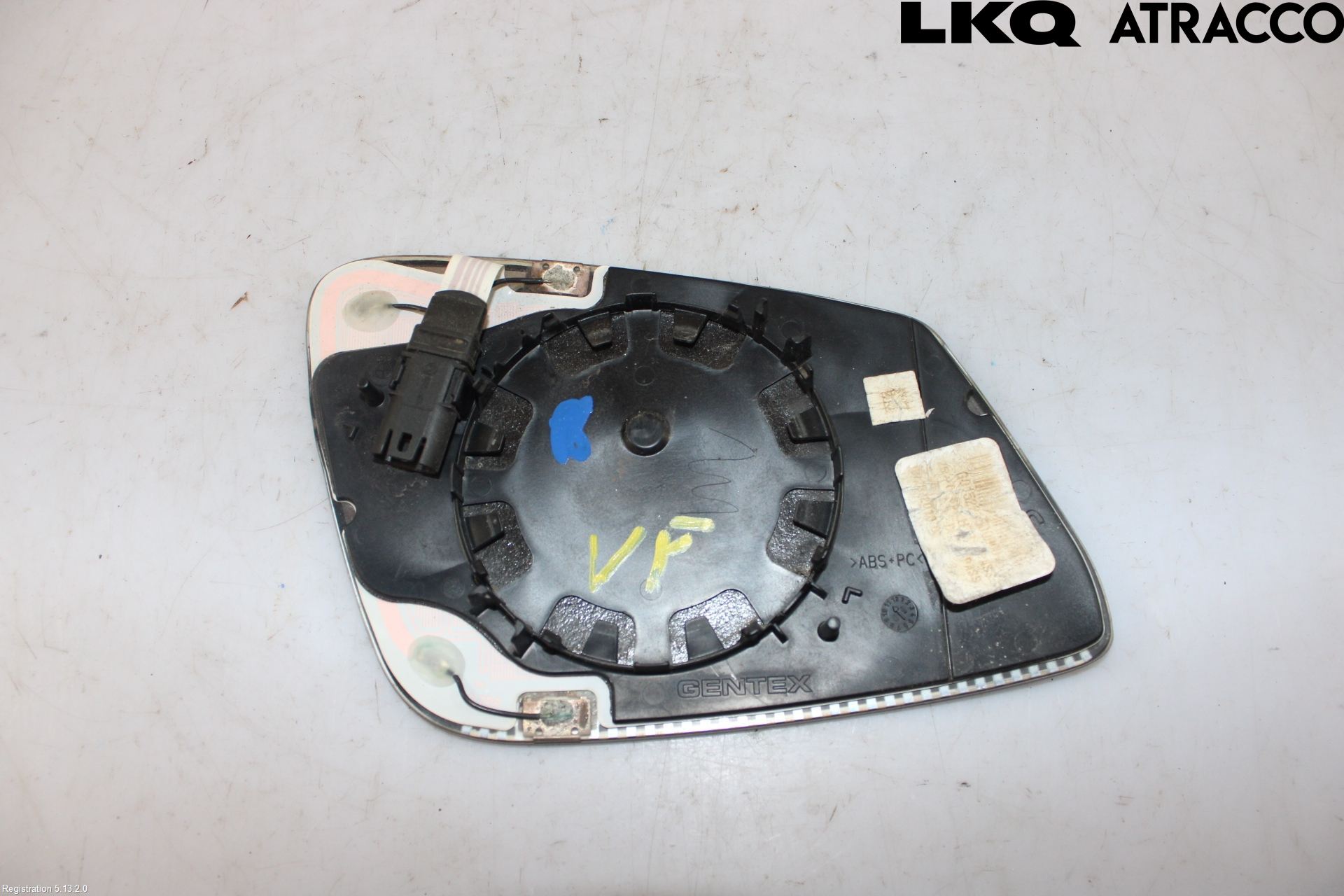 BMW 5 F10/F11/F18 09-17 Speil Glass V